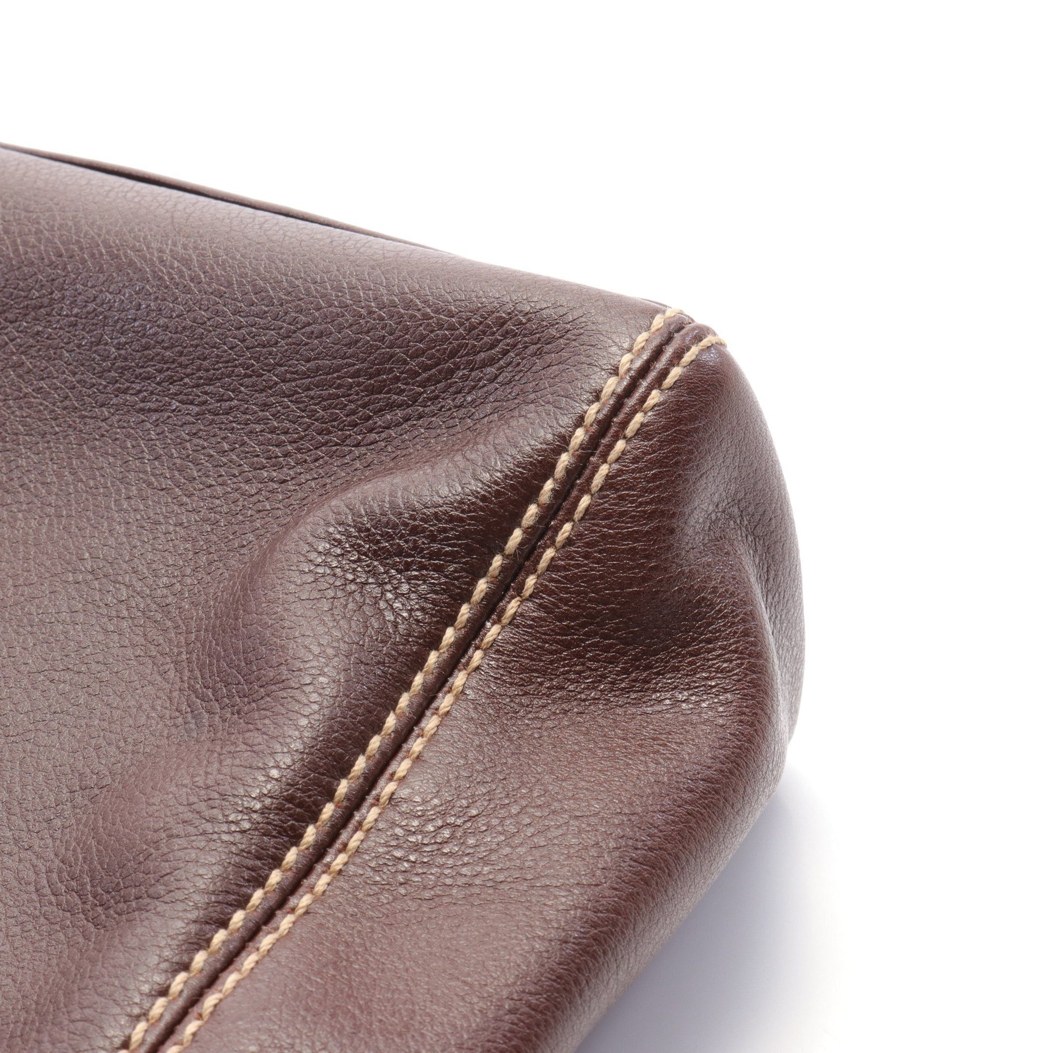 Chanel Chanel Coco Mark Shoulder Bag Leather Brown Size ONE SIZE - 6 Thumbnail