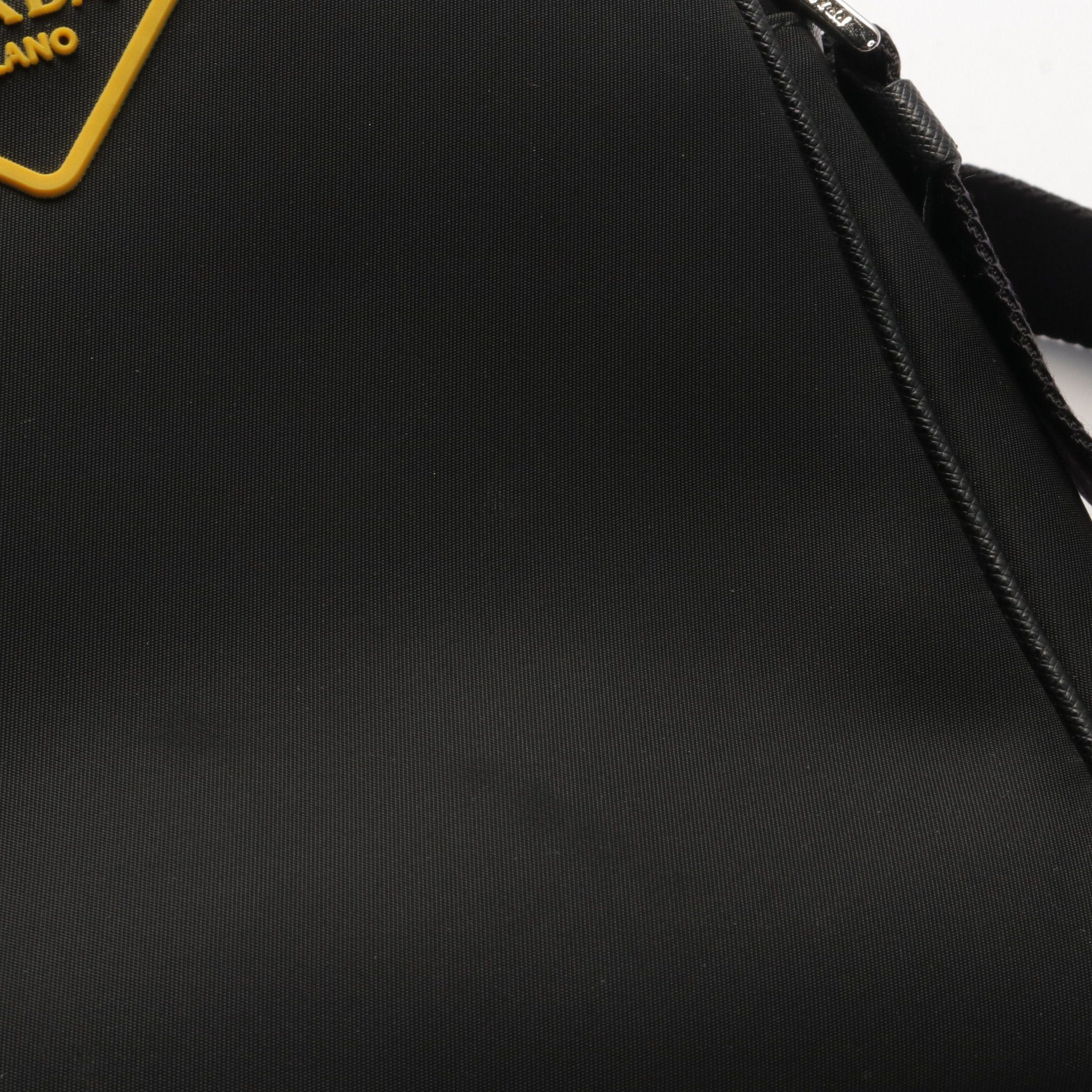 Prada Prada Shoulder Bag Nylon Leather Black Size ONE SIZE - 5 Thumbnail