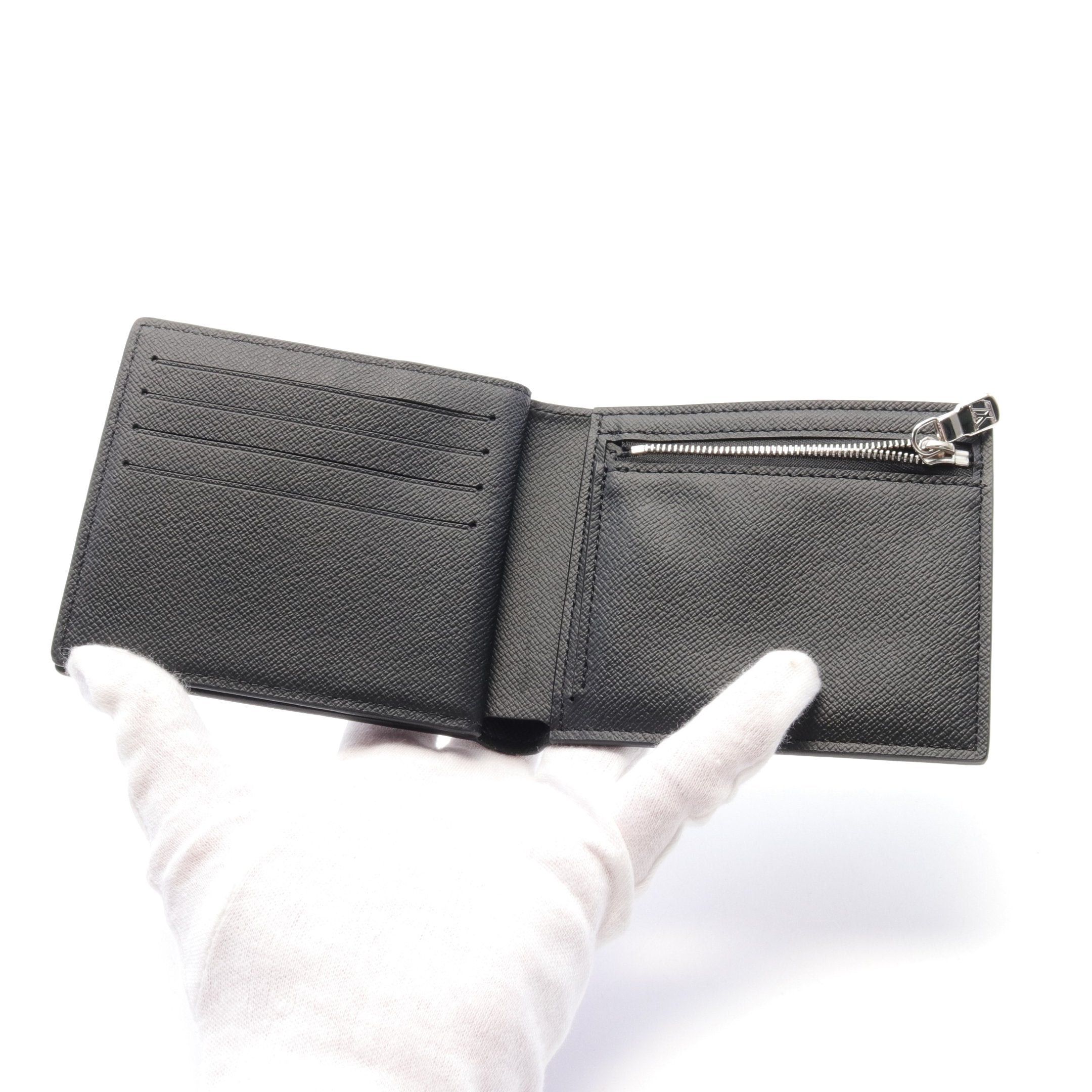 Louis Vuitton Louis Vuitton Portefeuil Amerigo Nm Damier Graphite Bi-Fold Wallet Black Size ONE SIZE - 4 Thumbnail