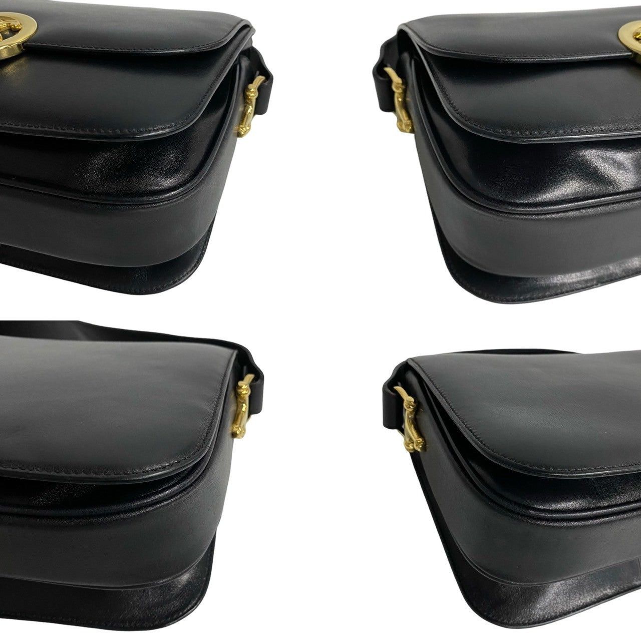 Celine Celine Shoulder Bag Black Leather Size ONE SIZE - 7 Thumbnail