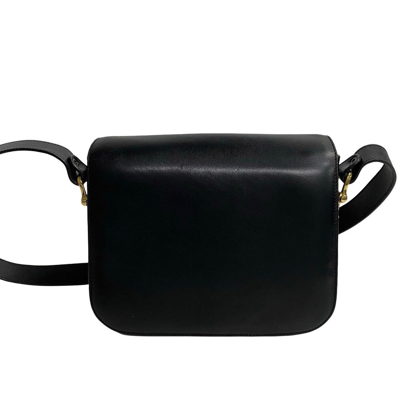Celine Celine Shoulder Bag Black Leather Size ONE SIZE - 4 Thumbnail