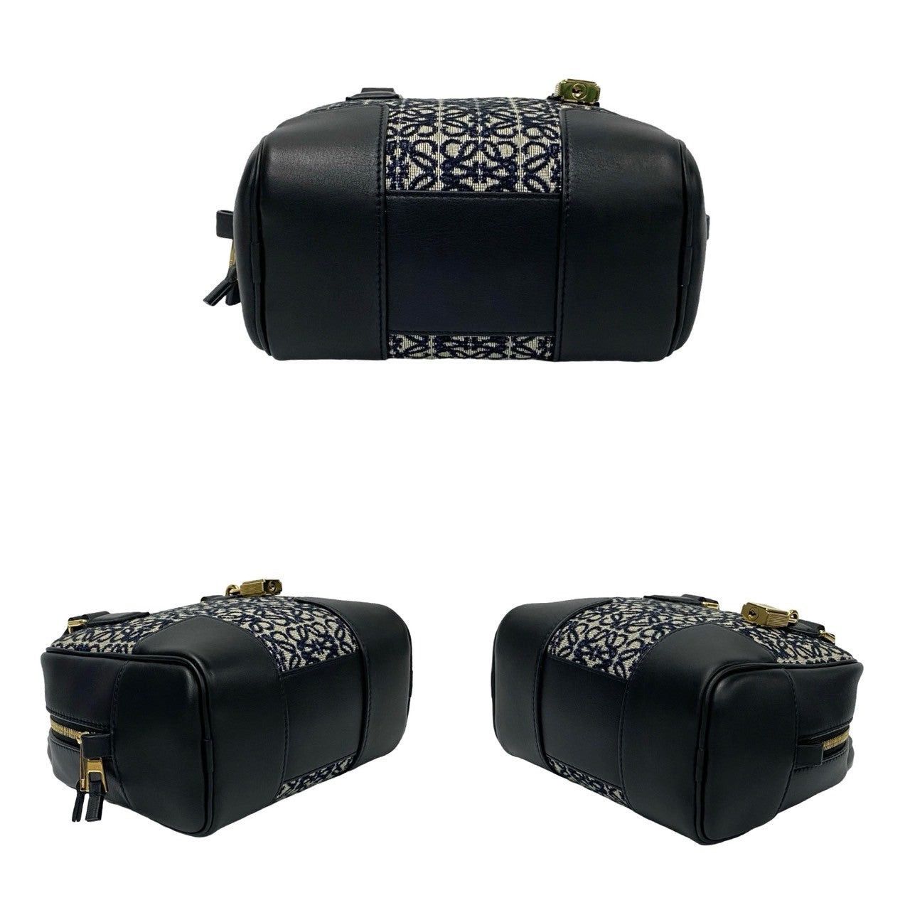 Loewe Loewe Shoulder Bag Black Canvas Size ONE SIZE - 6 Thumbnail
