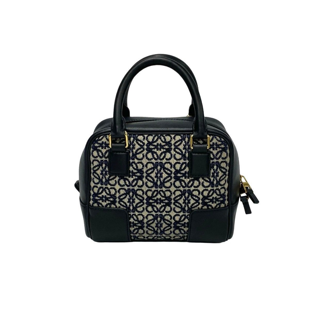 Loewe Loewe Shoulder Bag Black Canvas Size ONE SIZE - 4 Thumbnail
