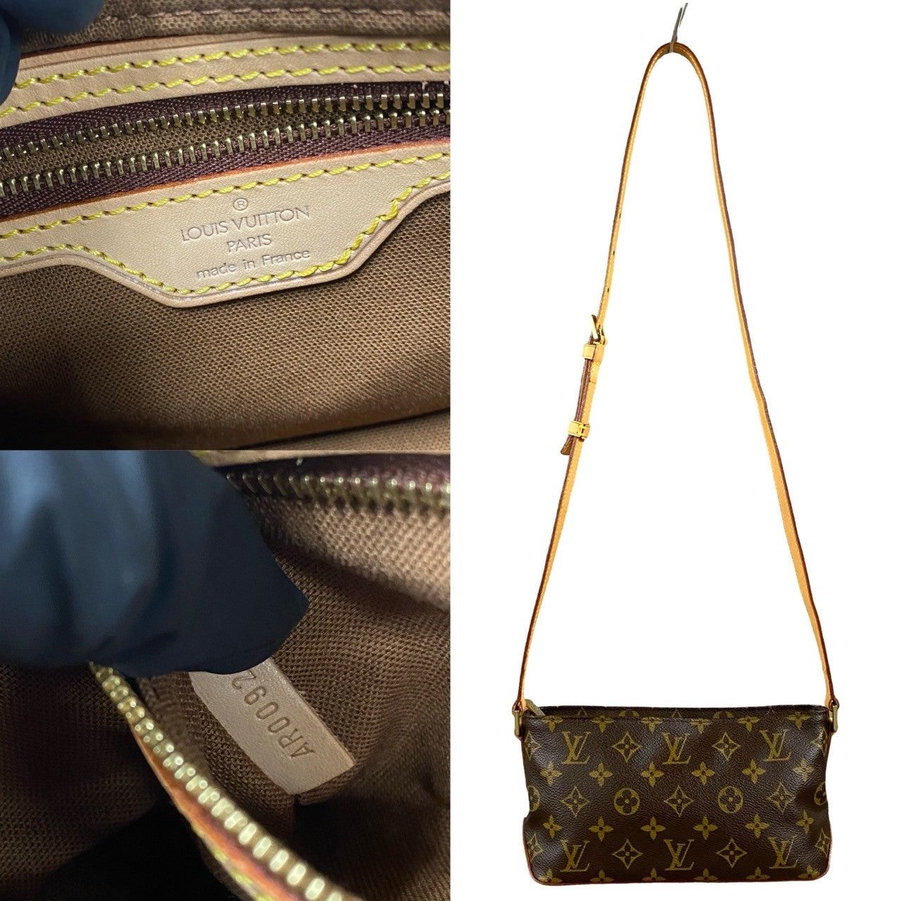 Louis Vuitton Louis Vuitton Shoulder Bag Brown Leather Size ONE SIZE - 3 Thumbnail