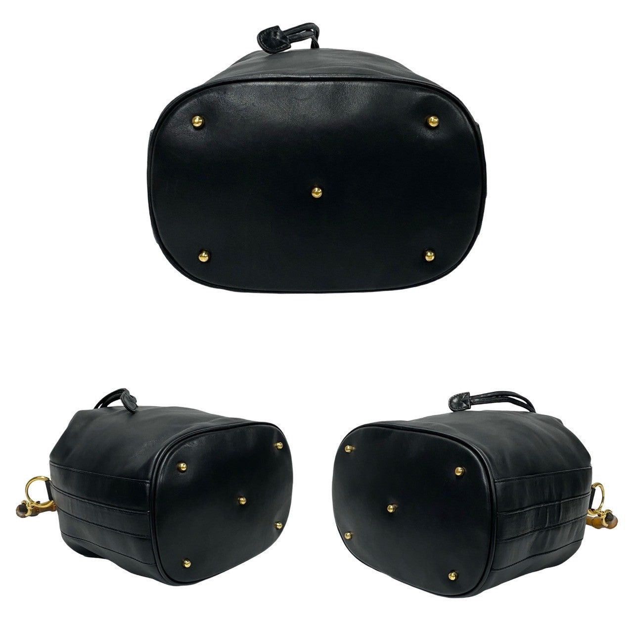 Gucci Gucci Shoulder Bag Black Leather Size ONE SIZE - 6 Thumbnail