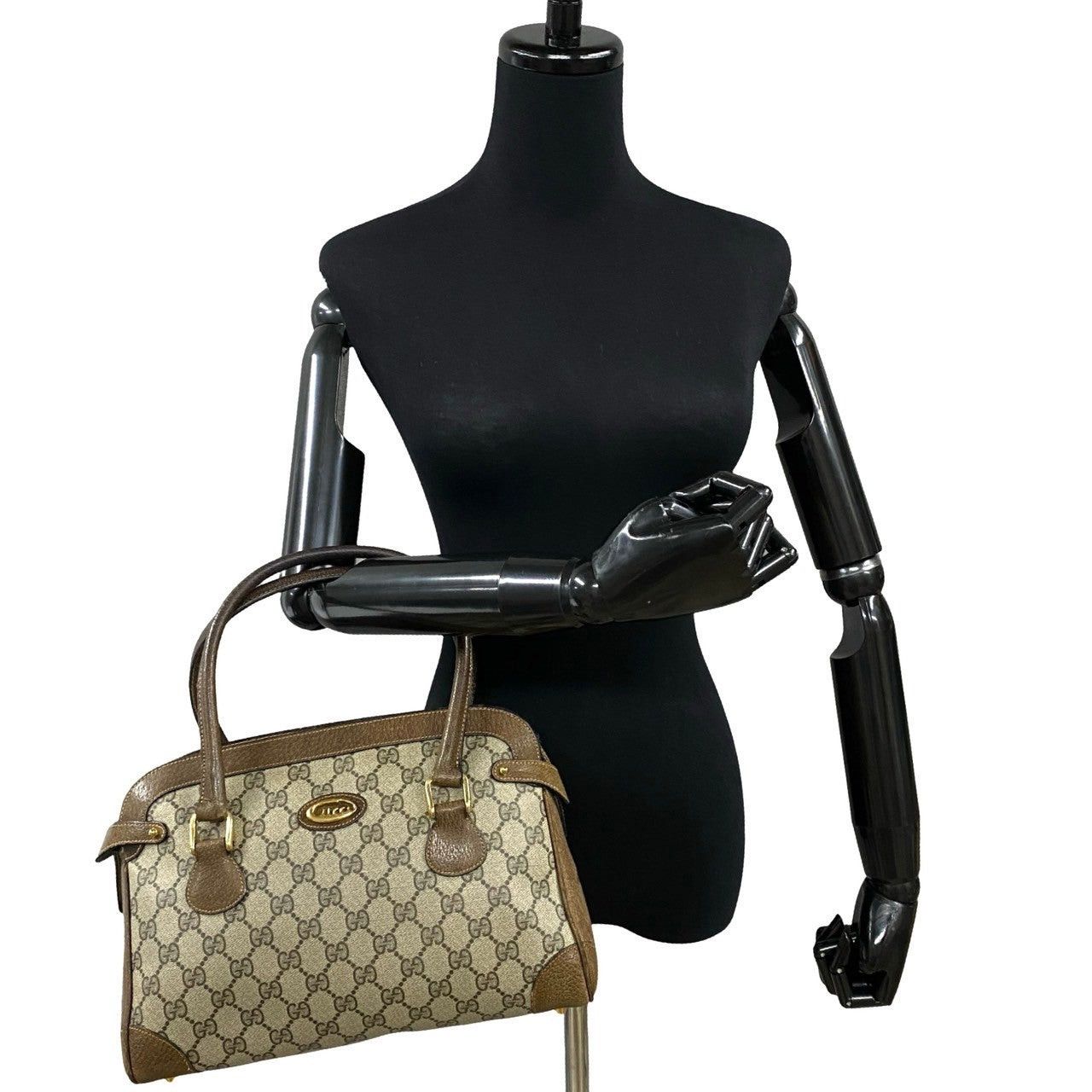 Gucci Gucci Handbag Brown PVC Size ONE SIZE - 2 Thumbnail