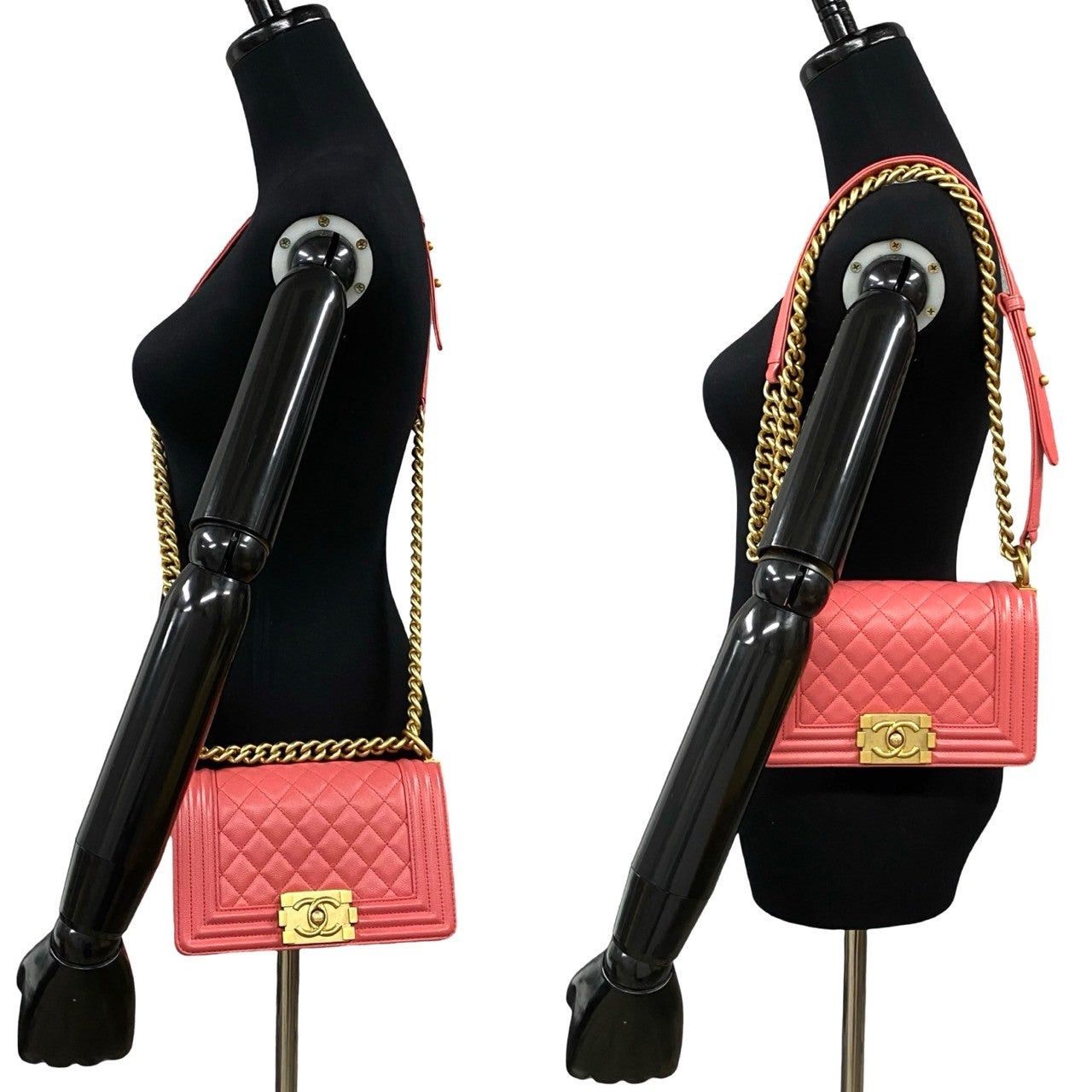 Chanel Chanel Shoulder Bag Pink Caviar Size ONE SIZE - 2 Thumbnail