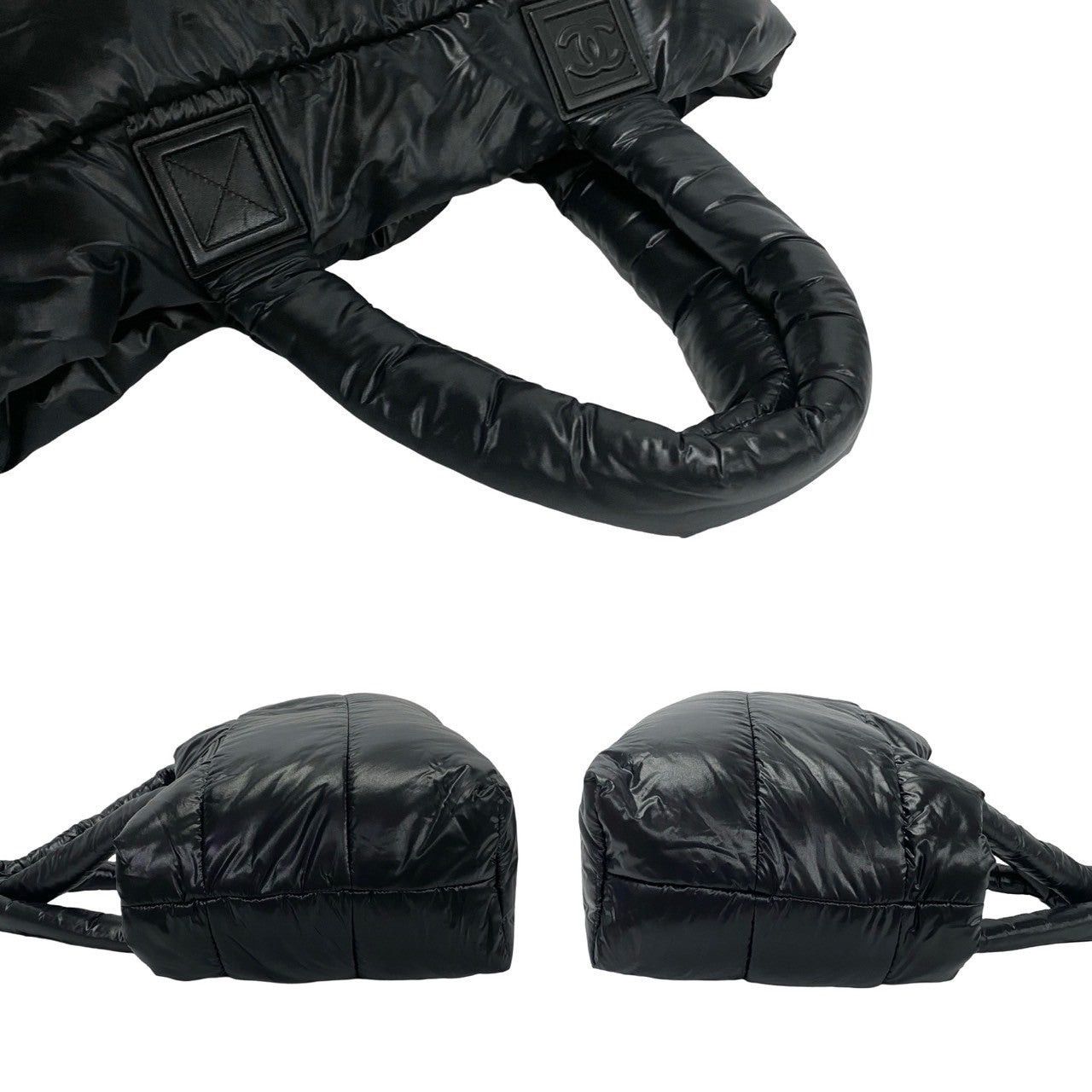 Chanel Chanel Tote Bag Black Nylon Size ONE SIZE - 5 Thumbnail
