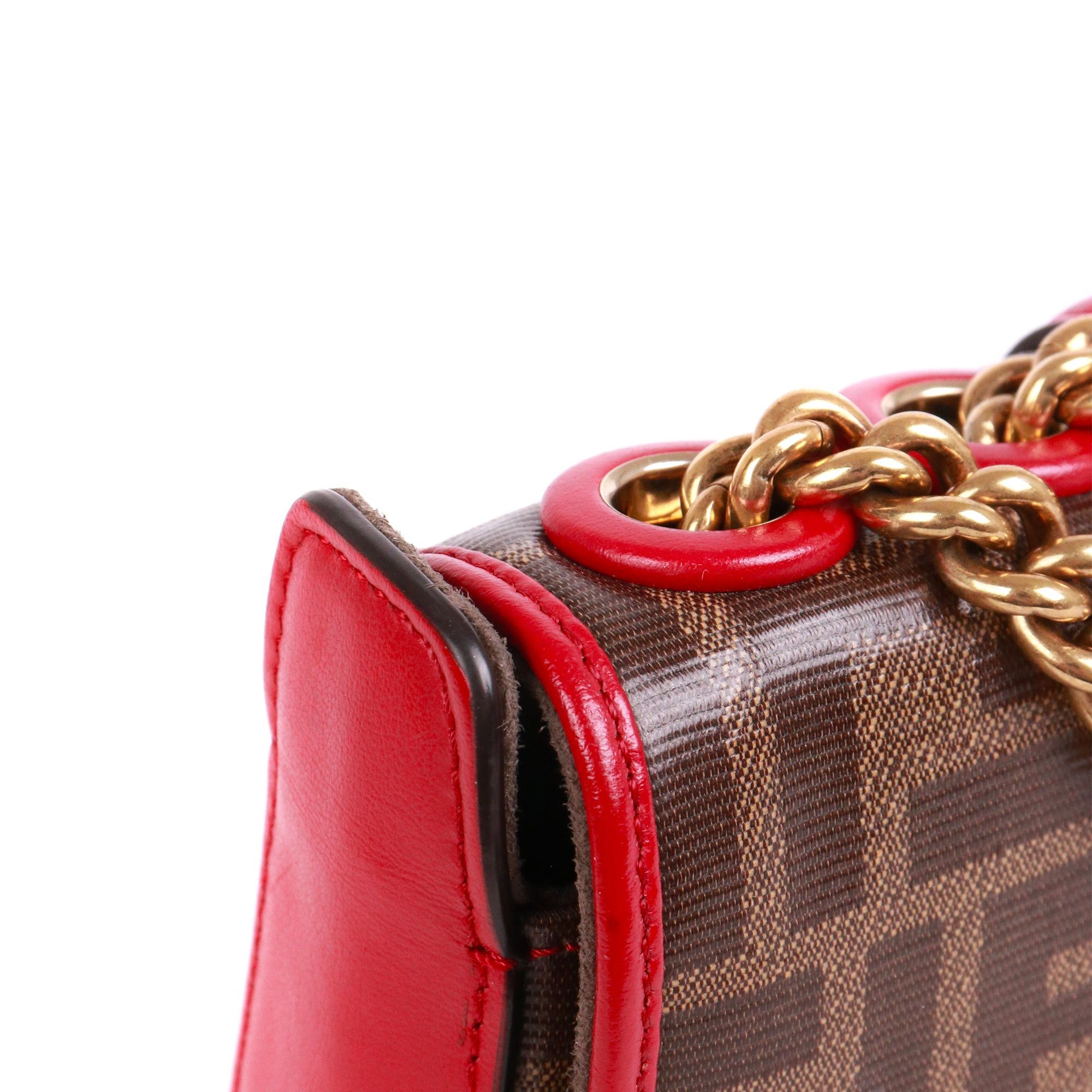 Fendi FENDI - Double F mini Fendi shoulder bag in brown monogram coated canvas Size ONE SIZE - 5 Thumbnail
