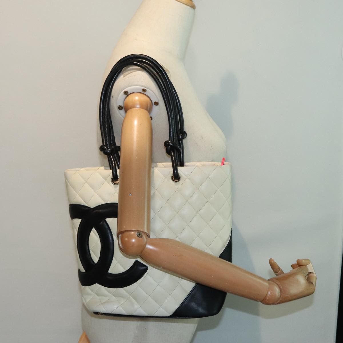 Chanel Cambon Line Beige Leather Tote Bag (Pre-Owned) Size ONE SIZE - 16 Thumbnail