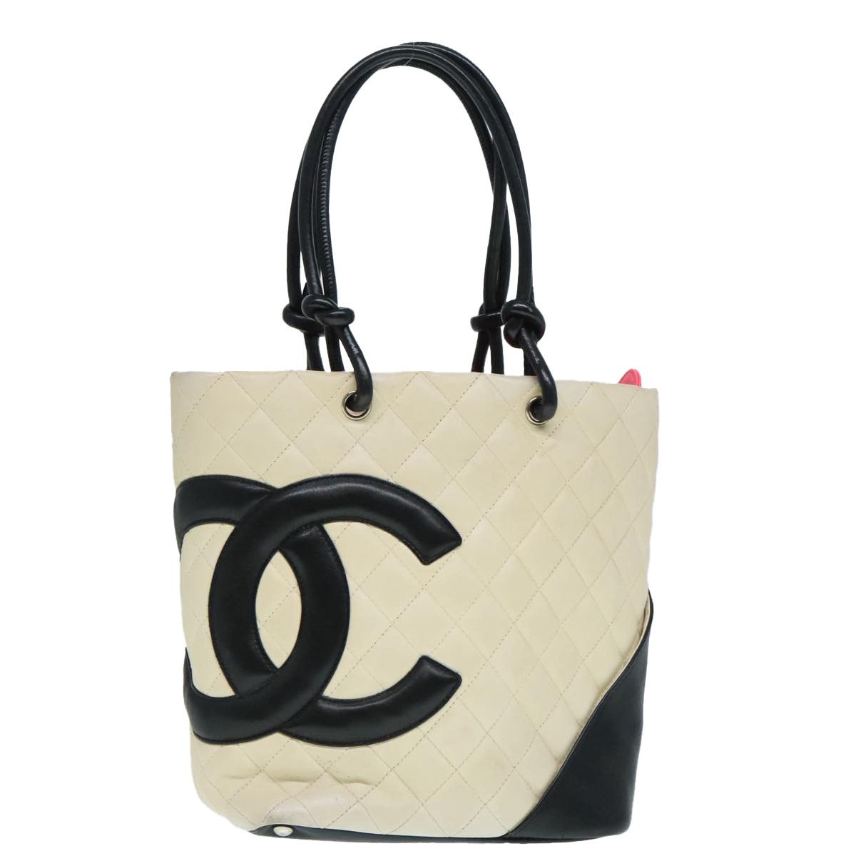 Chanel Cambon Line Beige Leather Tote Bag (Pre-Owned) Size ONE SIZE - 17 Thumbnail