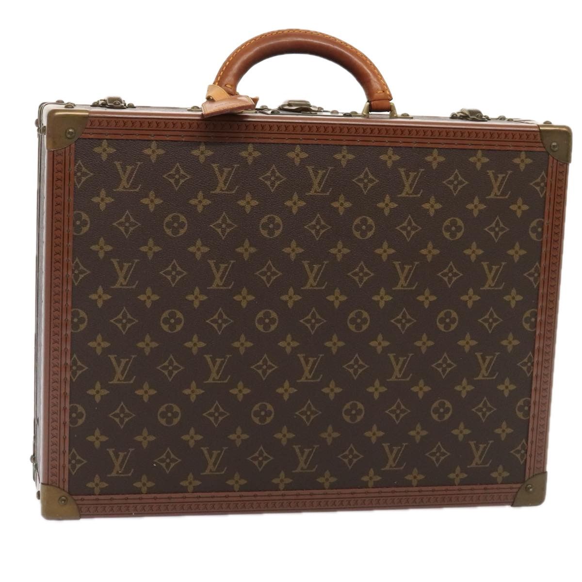 Louis Vuitton Cotteville Brown Canvas Travel Bag (Pre-Owned) Size ONE SIZE - 10 Thumbnail