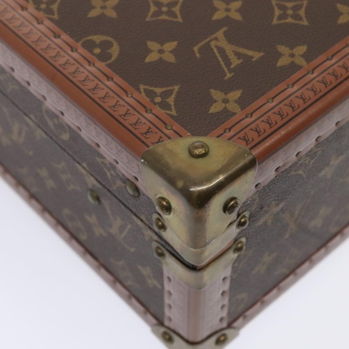 Louis Vuitton Cotteville Brown Canvas Travel Bag (Pre-Owned) Size ONE SIZE - 14 Thumbnail