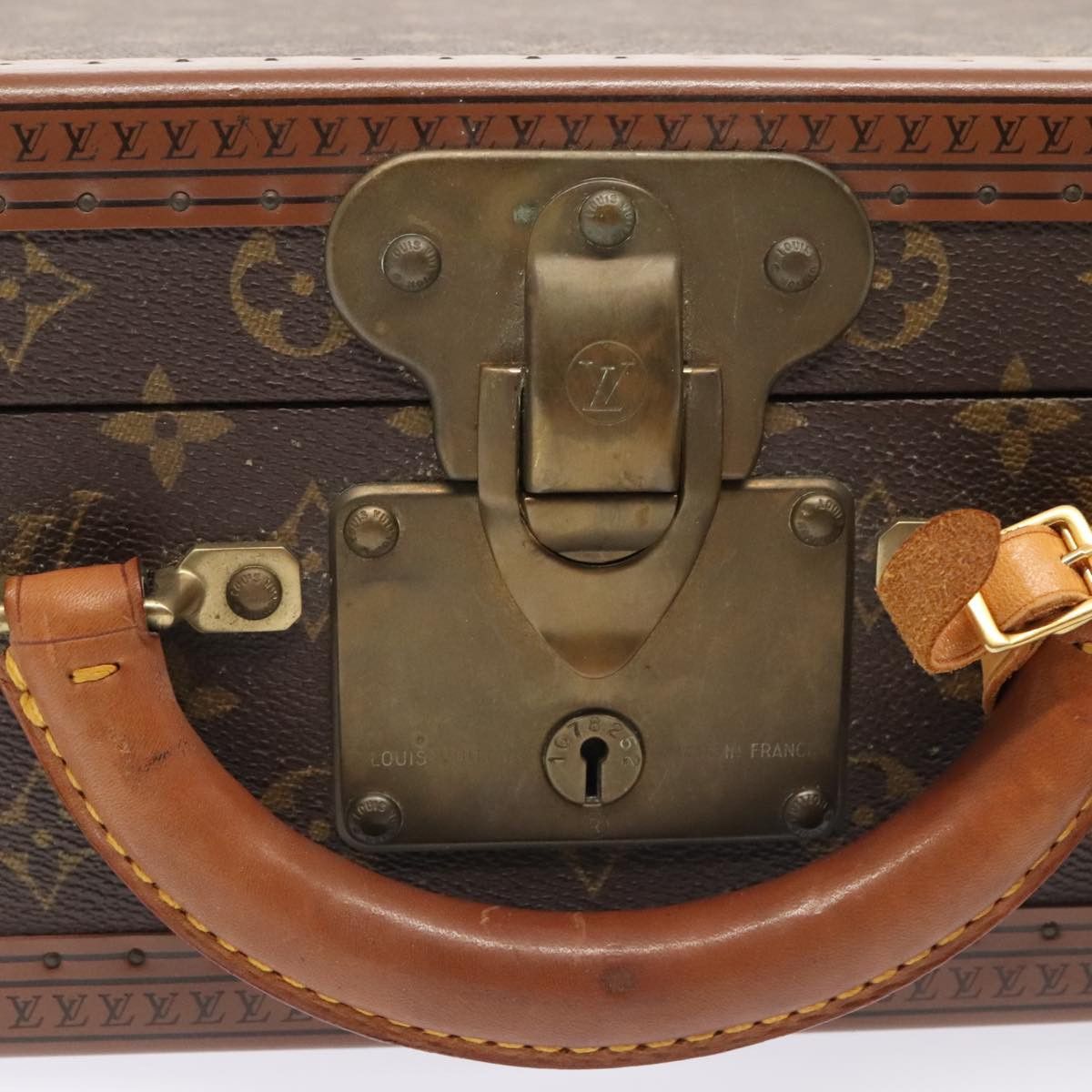 Louis Vuitton Cotteville Brown Canvas Travel Bag (Pre-Owned) Size ONE SIZE - 7 Thumbnail