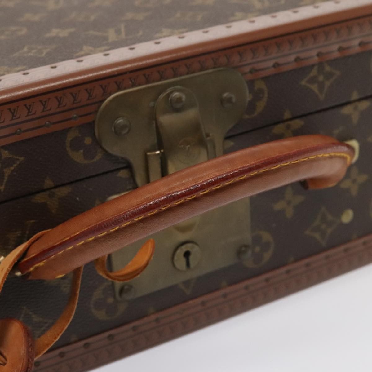 Louis Vuitton Cotteville Brown Canvas Travel Bag (Pre-Owned) Size ONE SIZE - 11 Thumbnail
