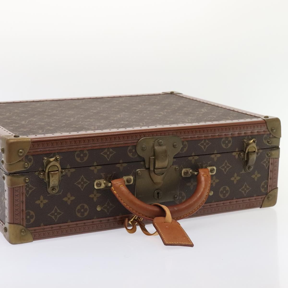 Louis Vuitton Cotteville Brown Canvas Travel Bag (Pre-Owned) Size ONE SIZE - 5 Thumbnail