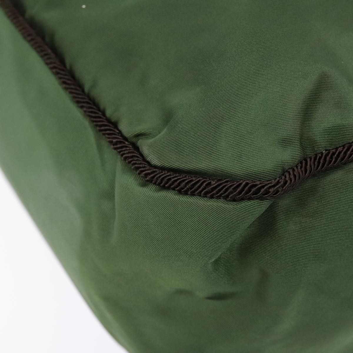 Prada Khaki Synthetic Handbag (Pre-Owned) Size ONE SIZE - 8 Thumbnail