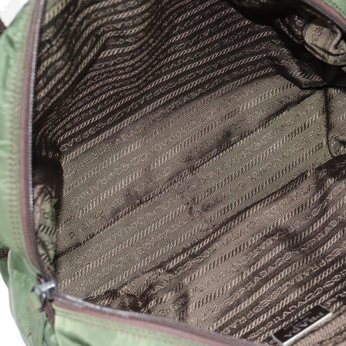 Prada Khaki Synthetic Handbag (Pre-Owned) Size ONE SIZE - 13 Thumbnail