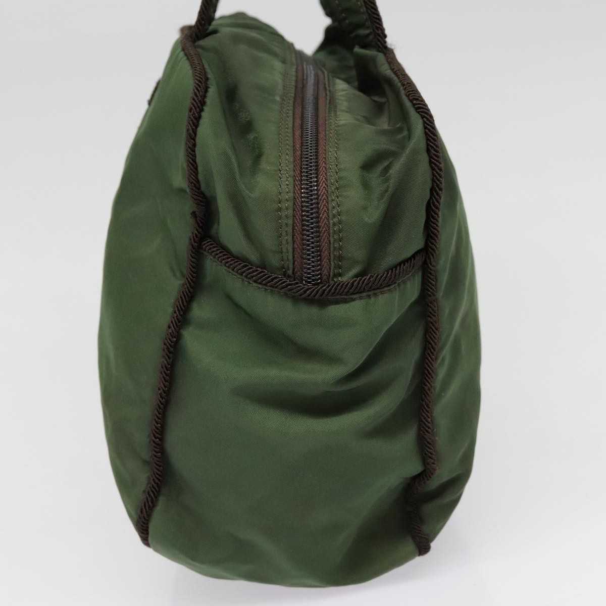 Prada Khaki Synthetic Handbag (Pre-Owned) Size ONE SIZE - 3 Thumbnail