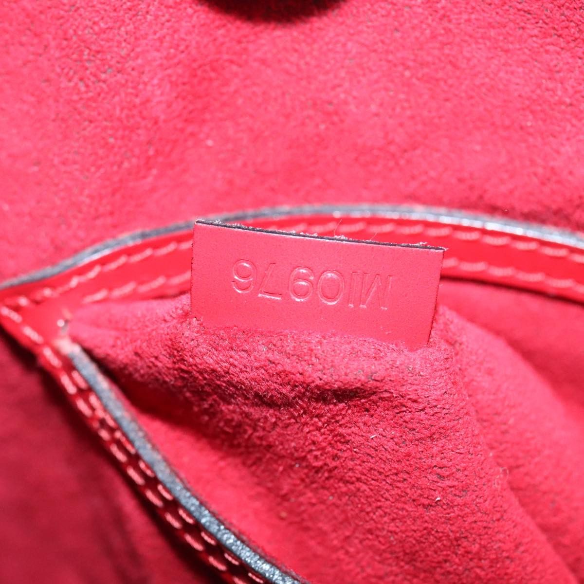 Louis Vuitton Alma Red Leather Handbag (Pre-Owned) Size ONE SIZE - 9 Thumbnail