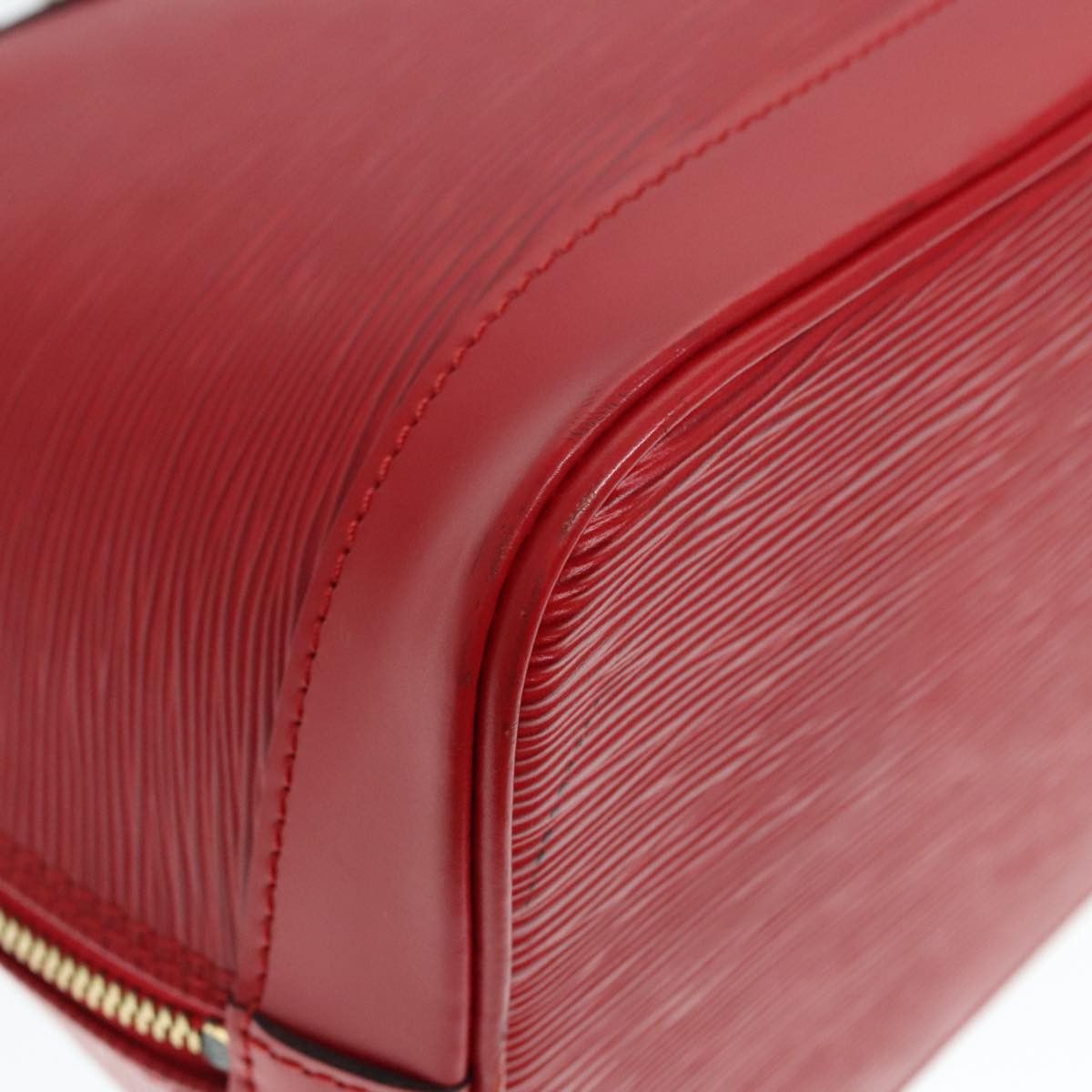 Louis Vuitton Alma Red Leather Handbag (Pre-Owned) Size ONE SIZE - 13 Thumbnail