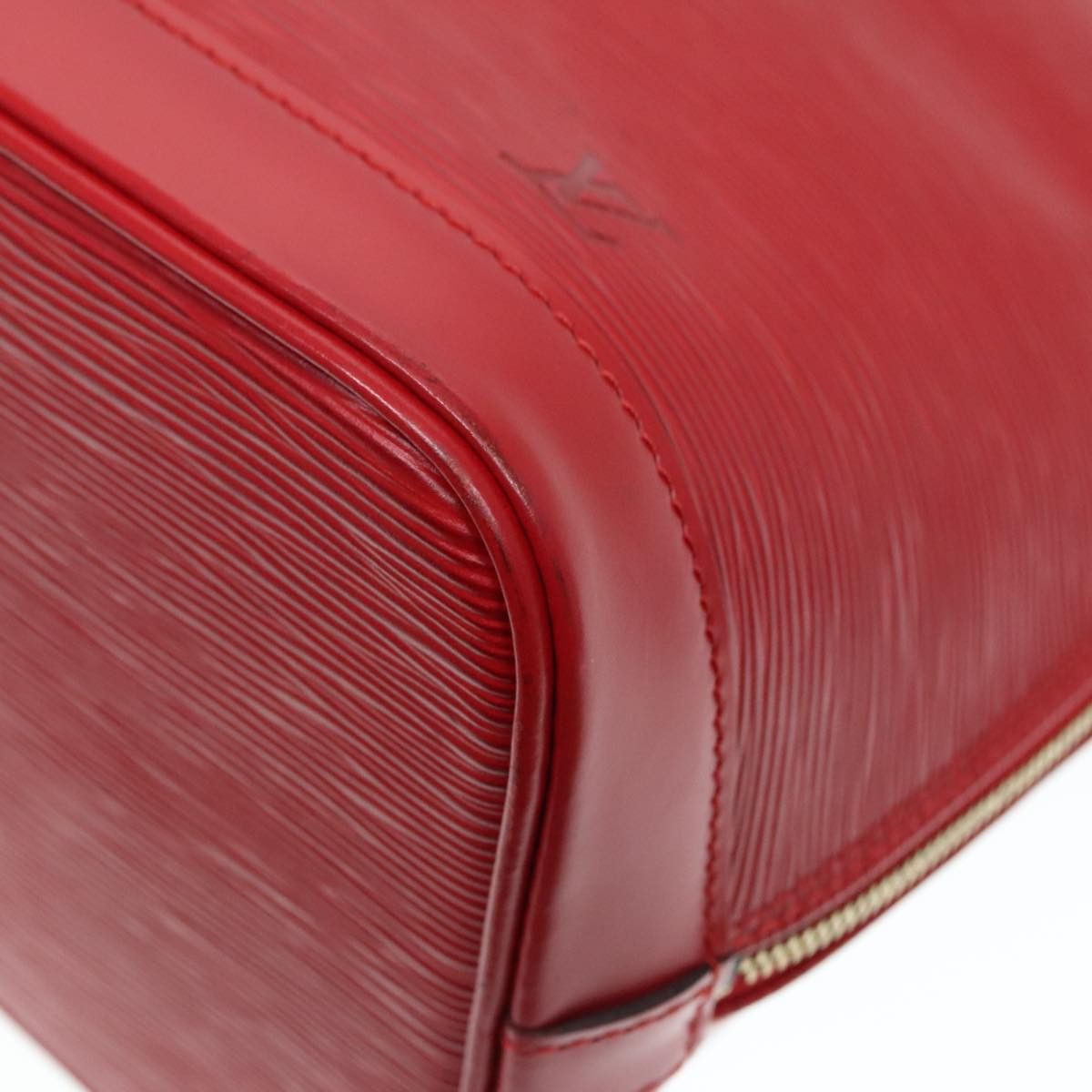 Louis Vuitton Alma Red Leather Handbag (Pre-Owned) Size ONE SIZE - 16 Thumbnail