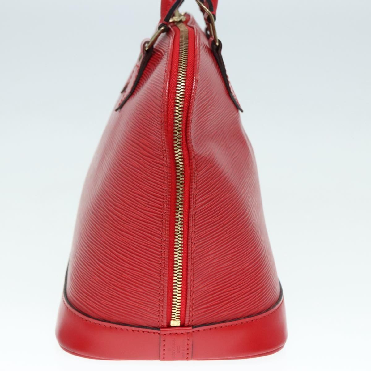 Louis Vuitton Alma Red Leather Handbag (Pre-Owned) Size ONE SIZE - 4 Thumbnail