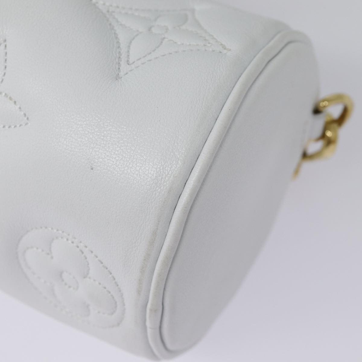 Louis Vuitton Papillon White Leather Handbag (Pre-Owned) Size ONE SIZE - 18 Thumbnail