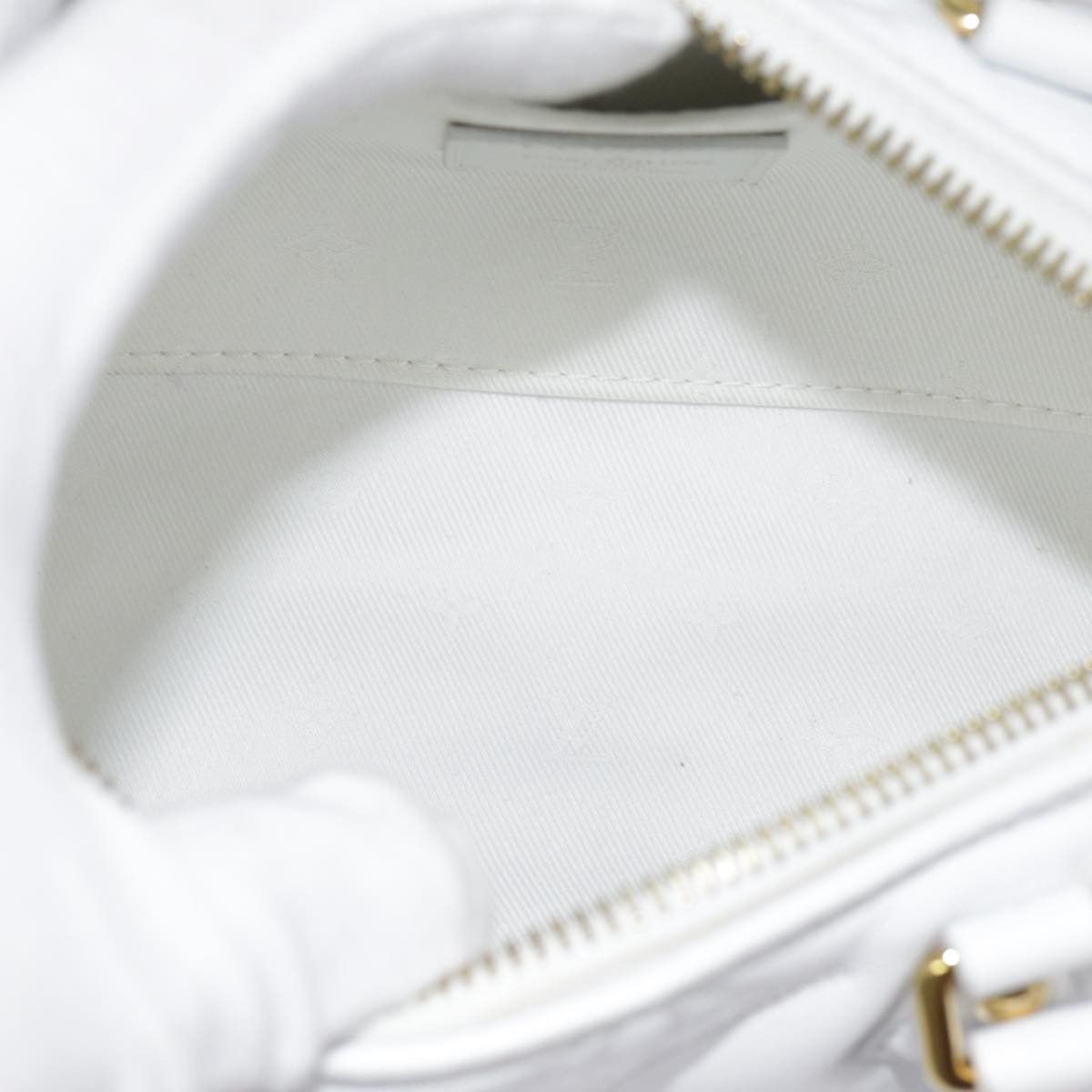 Louis Vuitton Papillon White Leather Handbag (Pre-Owned) Size ONE SIZE - 20 Thumbnail