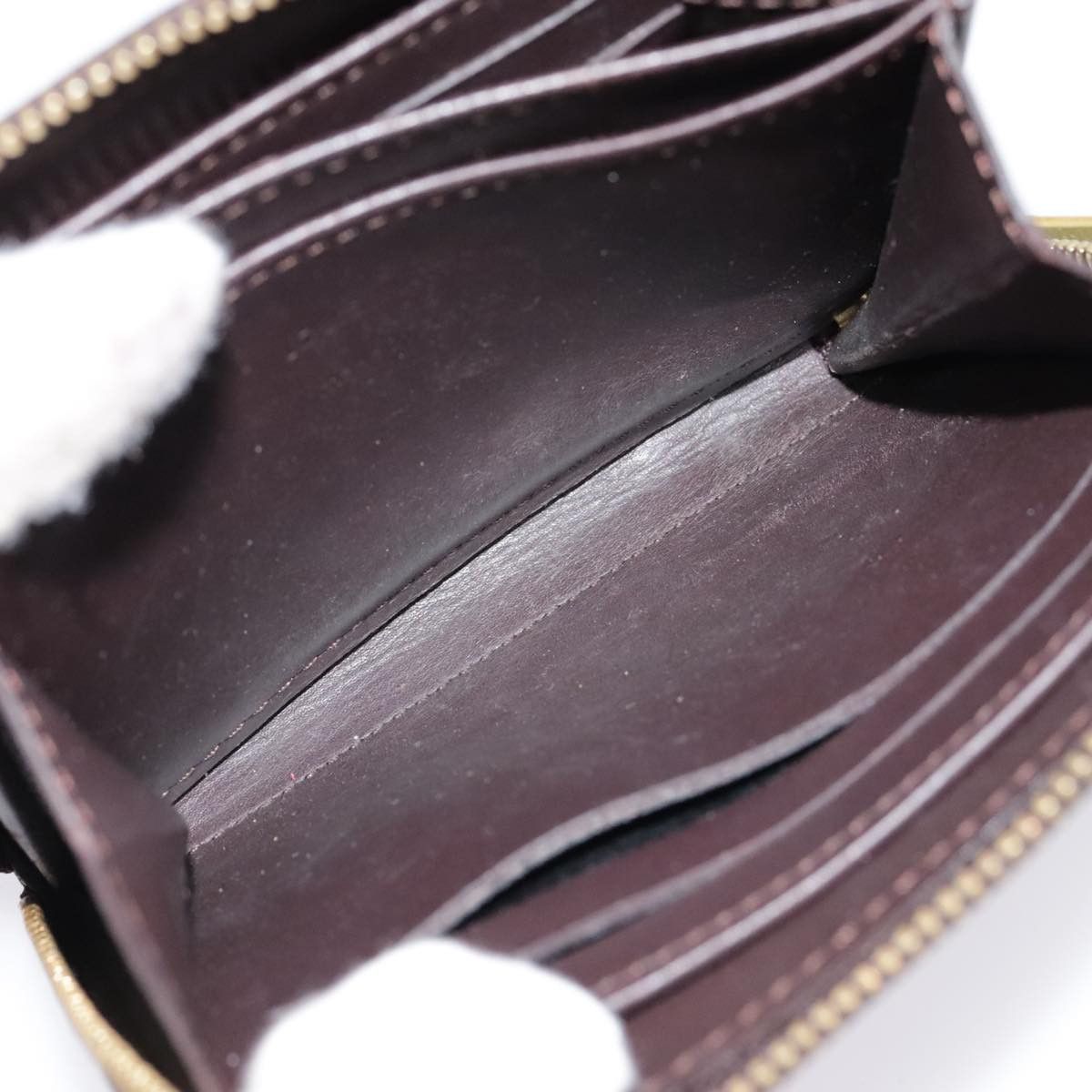Louis Vuitton Zippy Coin Purse Burgundy Patent Leather Wallet Size ONE SIZE - 19 Thumbnail