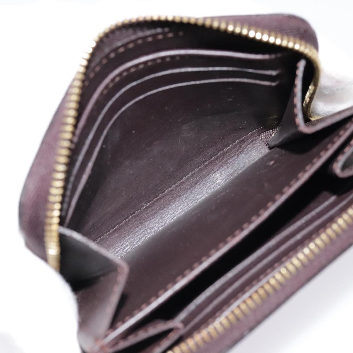 Louis Vuitton Zippy Coin Purse Burgundy Patent Leather Wallet Size ONE SIZE - 17 Thumbnail