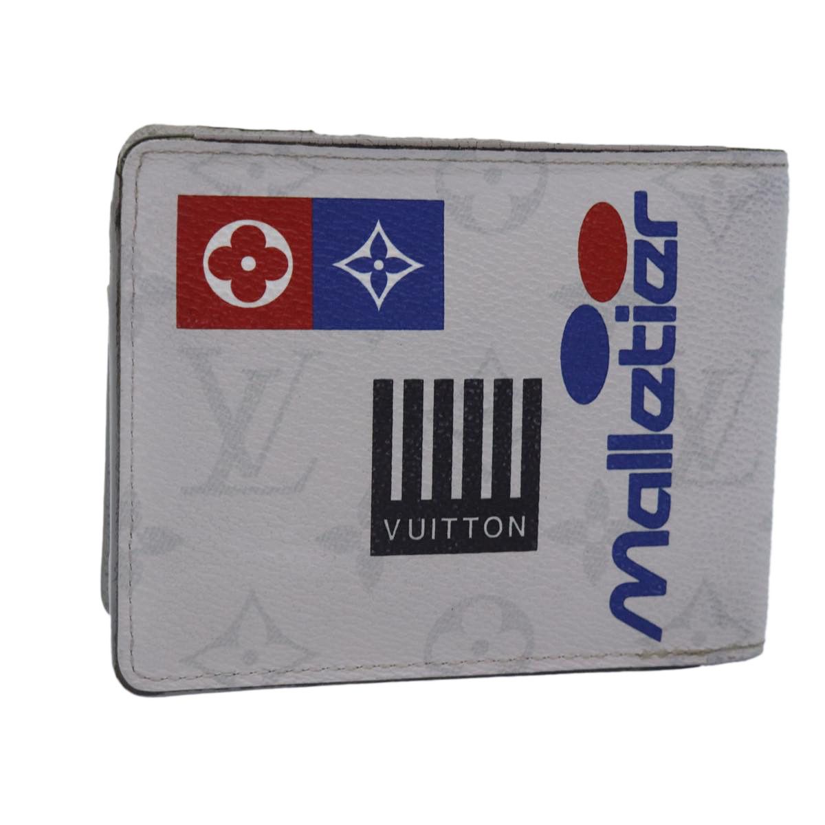 Louis Vuitton Portefeuille Multiple Grey Canvas Wallet (Pre-Owned) Size ONE SIZE - 10 Thumbnail