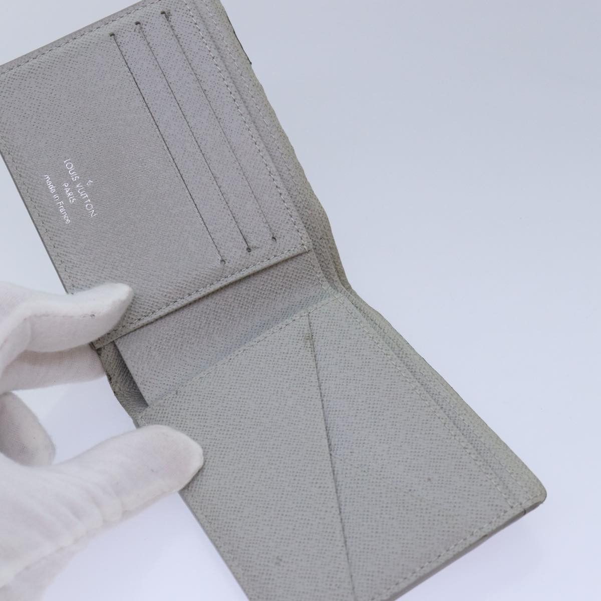 Louis Vuitton Portefeuille Multiple Grey Canvas Wallet (Pre-Owned) Size ONE SIZE - 7 Thumbnail