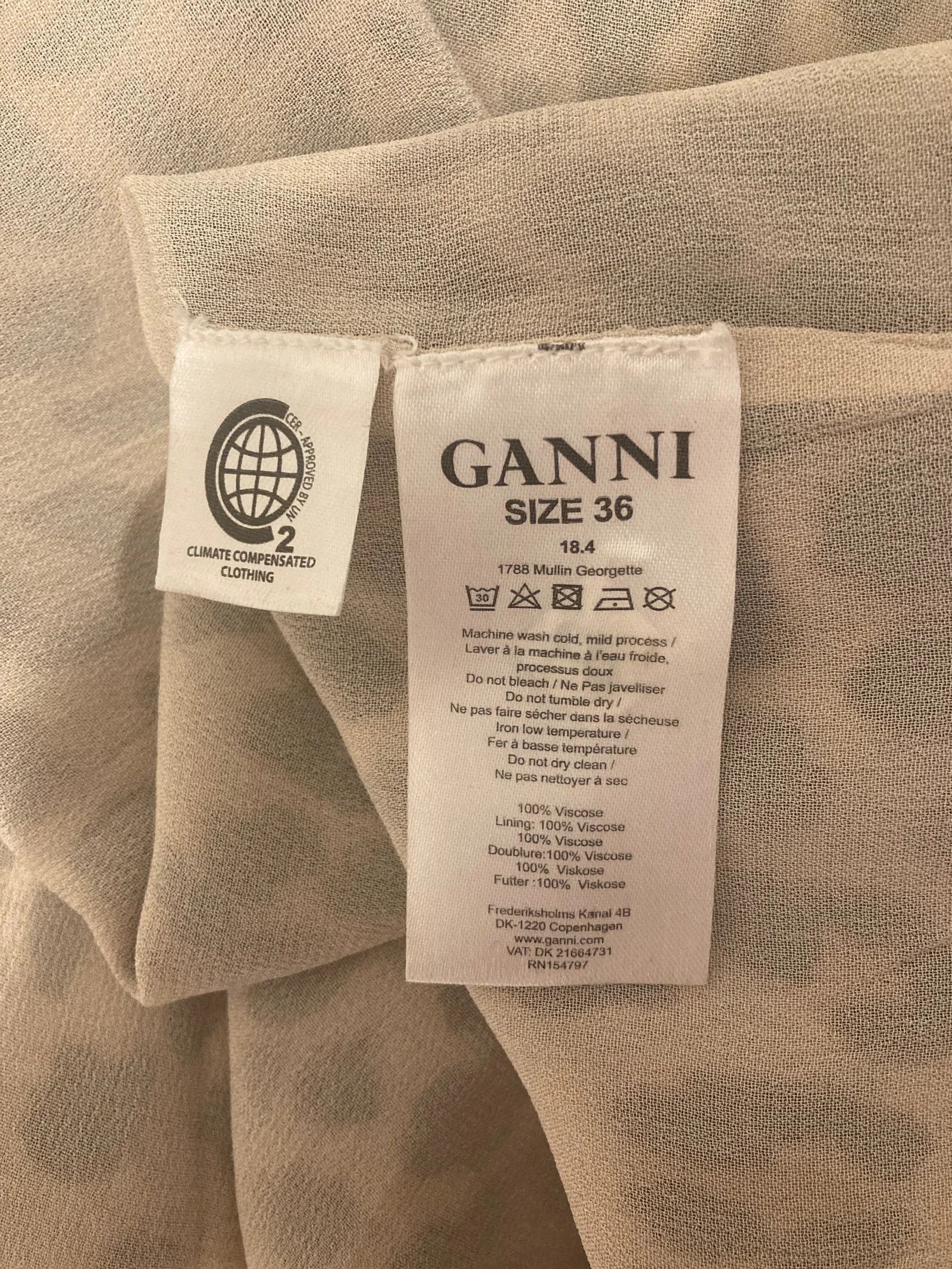 Ganni Ganni Dress Size XS / US 0-2 / IT 36-38 - 3 Thumbnail