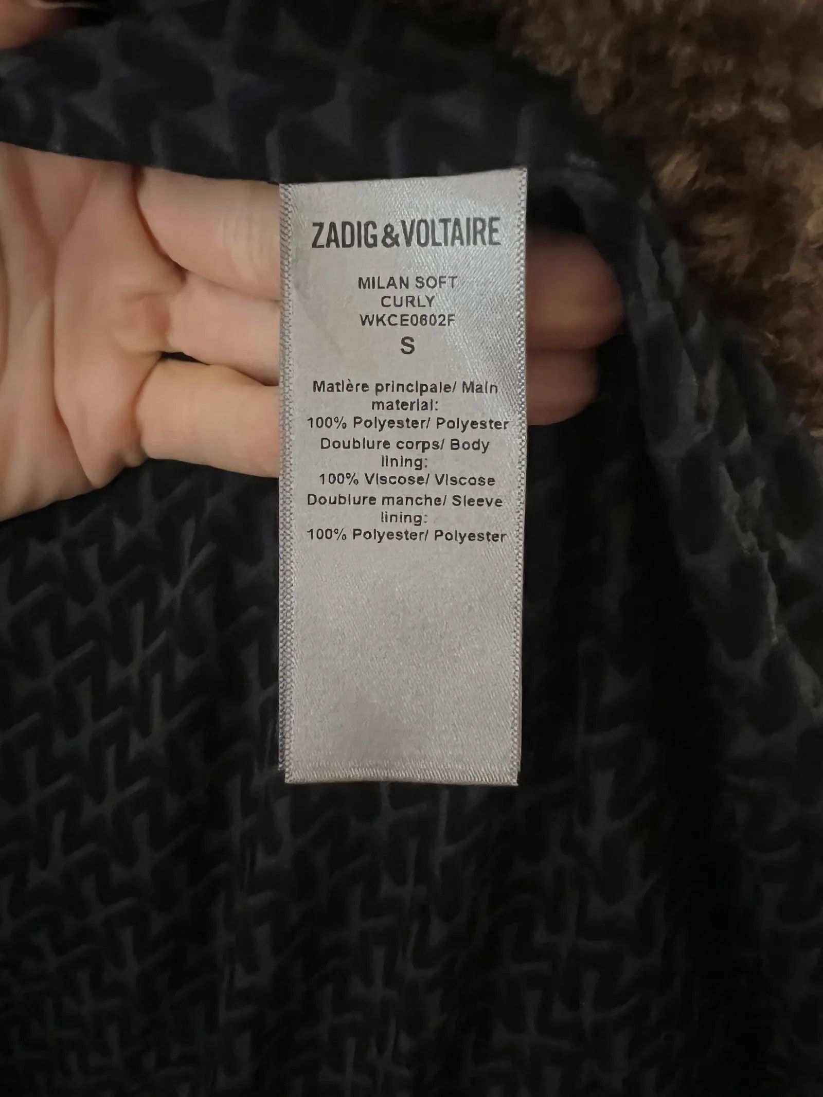 Zadig & Voltaire Zadig & Voltaire Fur Faux Fur Size S / US 4 / IT 40 - 3 Thumbnail