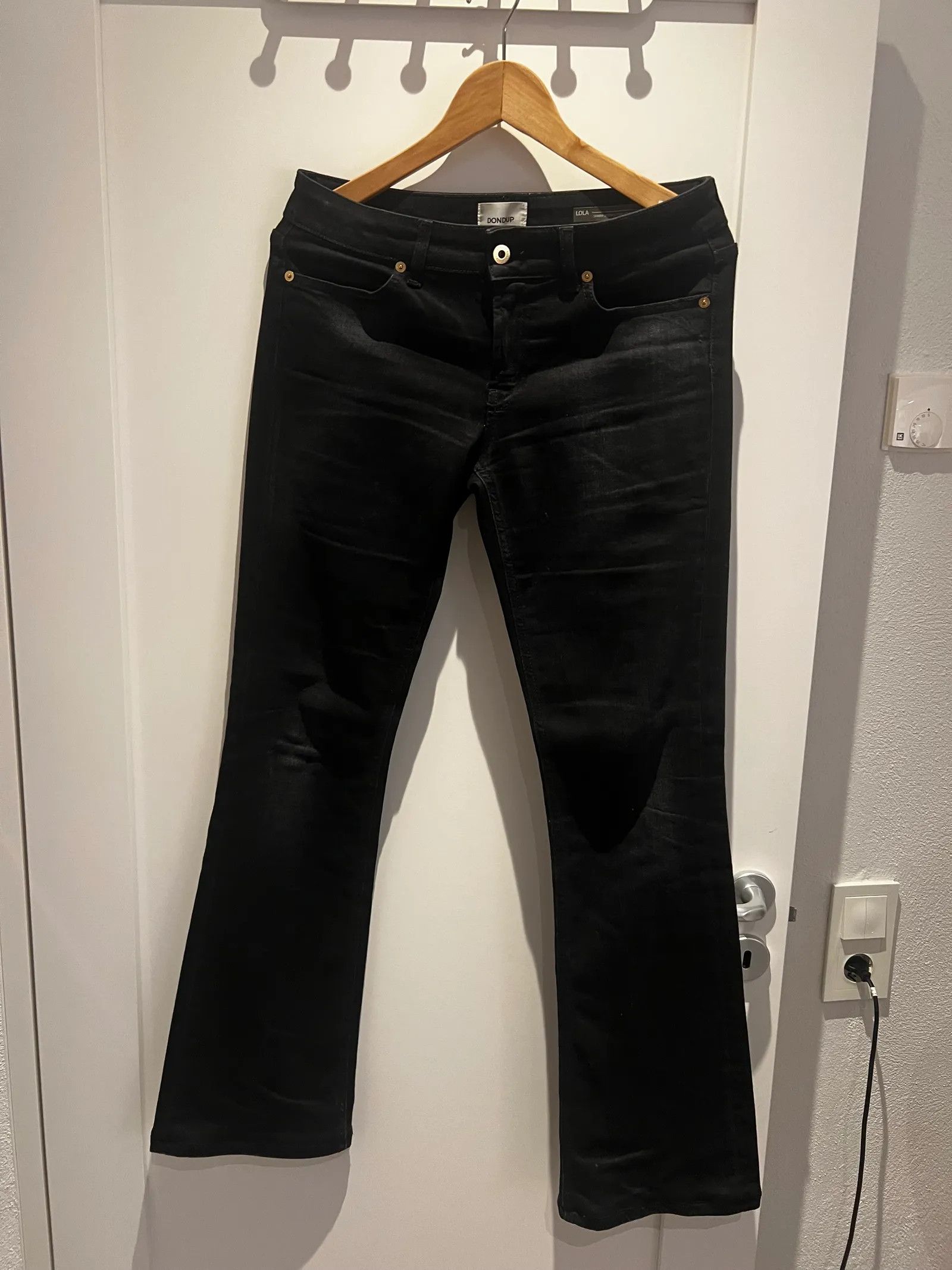 Dondup Dondup Lola skinnet bootcut low waist Jeans Size 29" - 3 Thumbnail