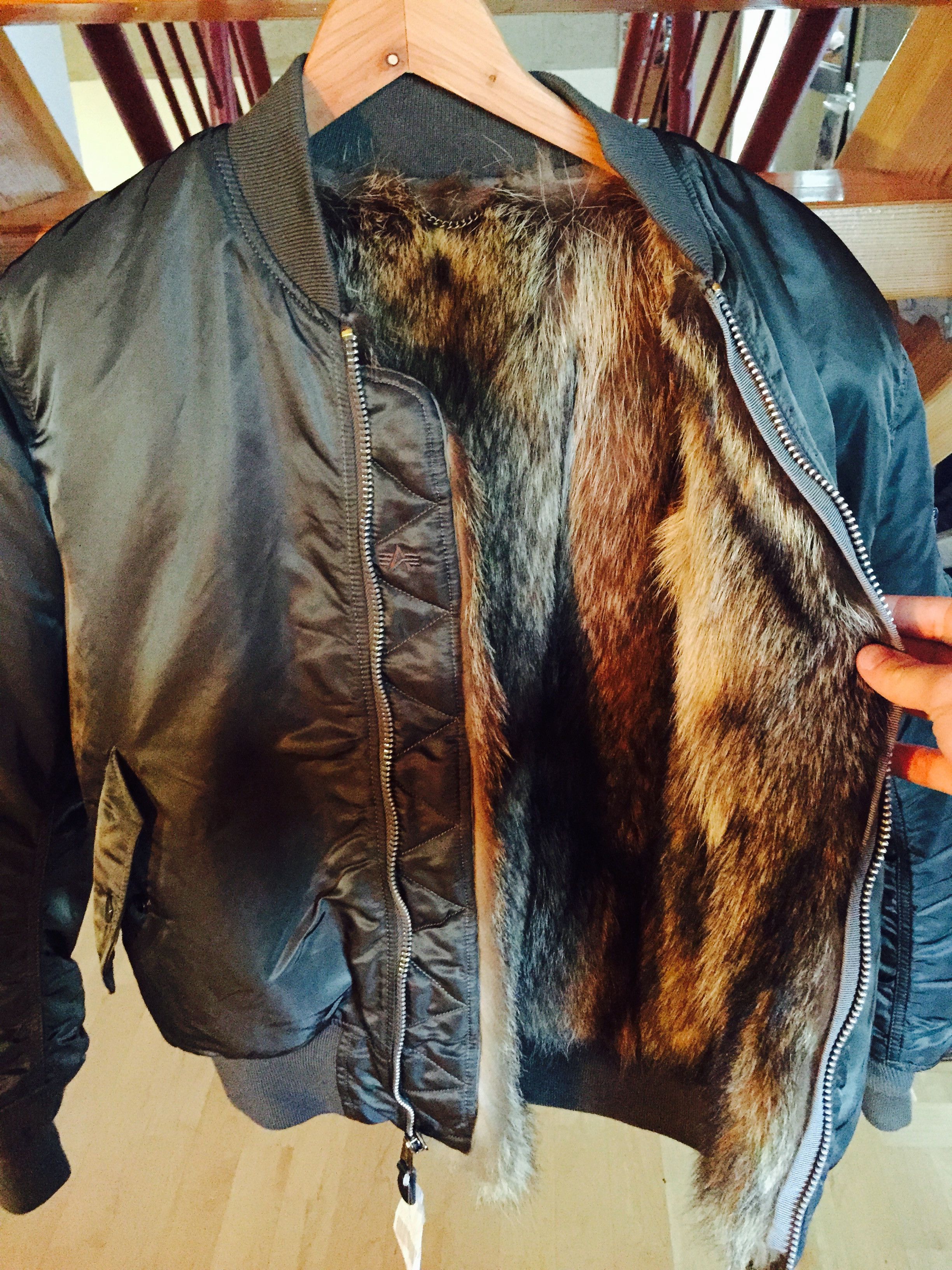 Bless Fur lined bomber jacket Size US M / EU 48-50 / 2 - 5 Thumbnail