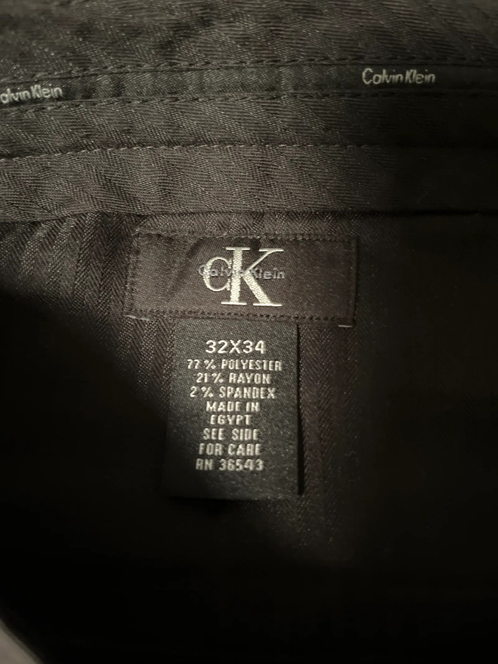 Calvin Klein Calvin Klein Pants Size 24" / US 00 / IT 34 - 3 Thumbnail