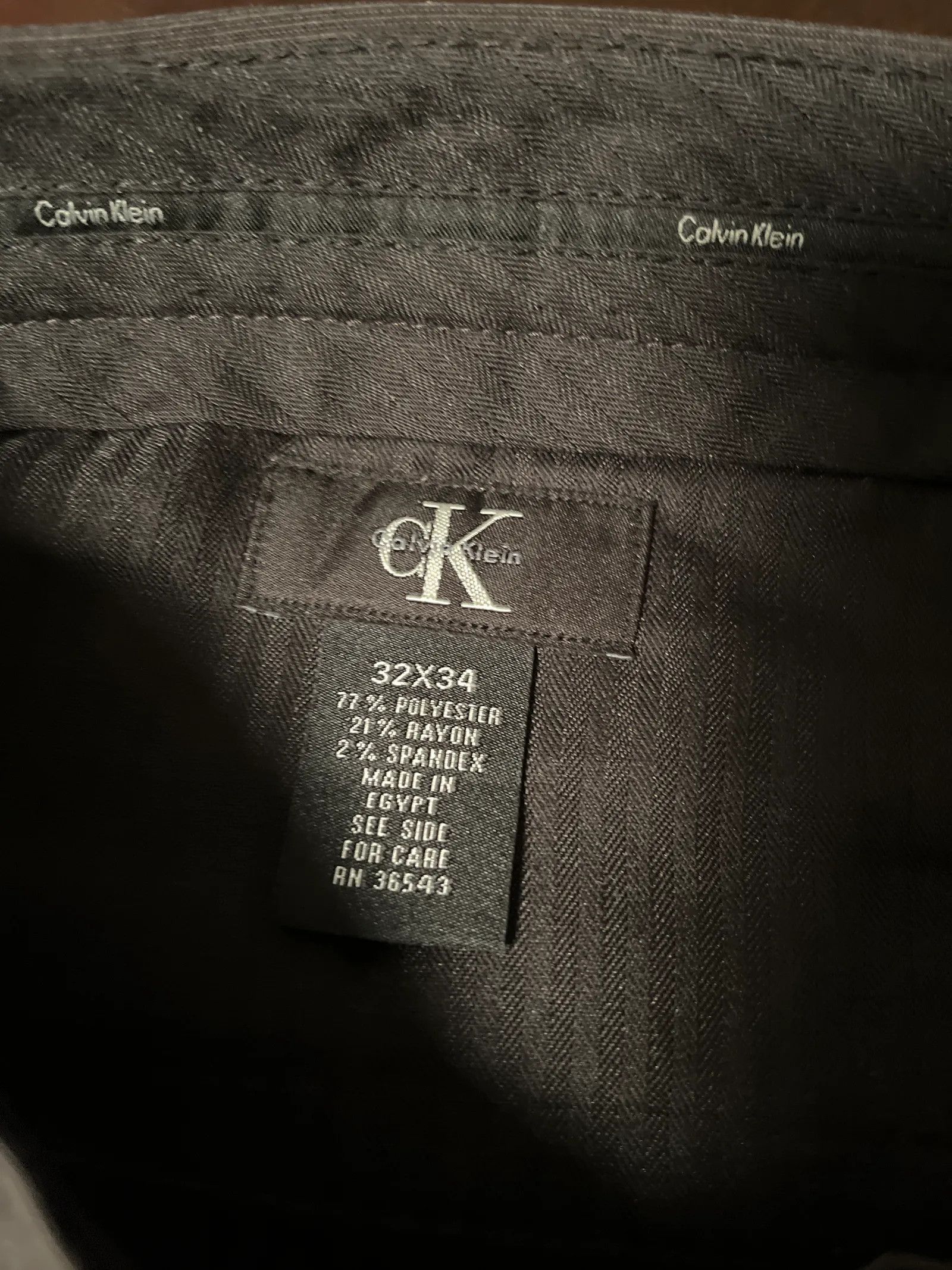Calvin Klein Calvin Klein Pants Size 24" / US 00 / IT 34 - 2 Thumbnail
