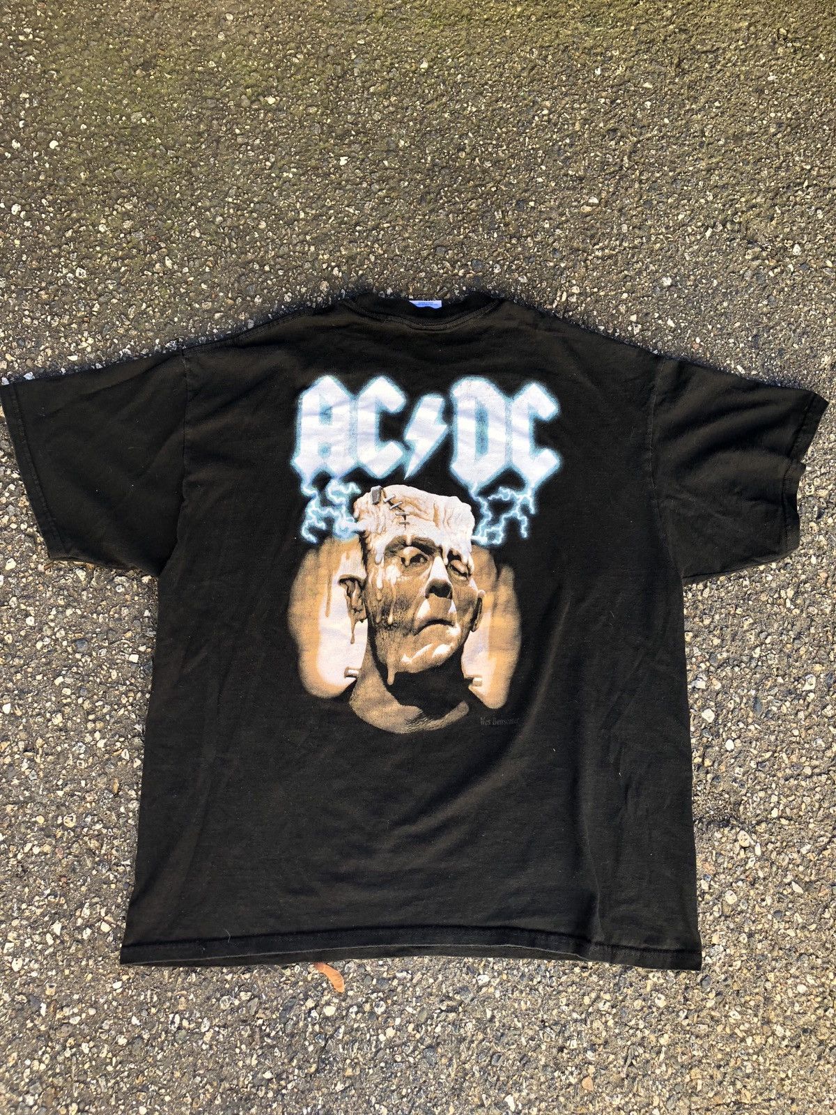 AC/DC × Band Tees Vintage AC/DC Meltdown T-shirt | Grailed