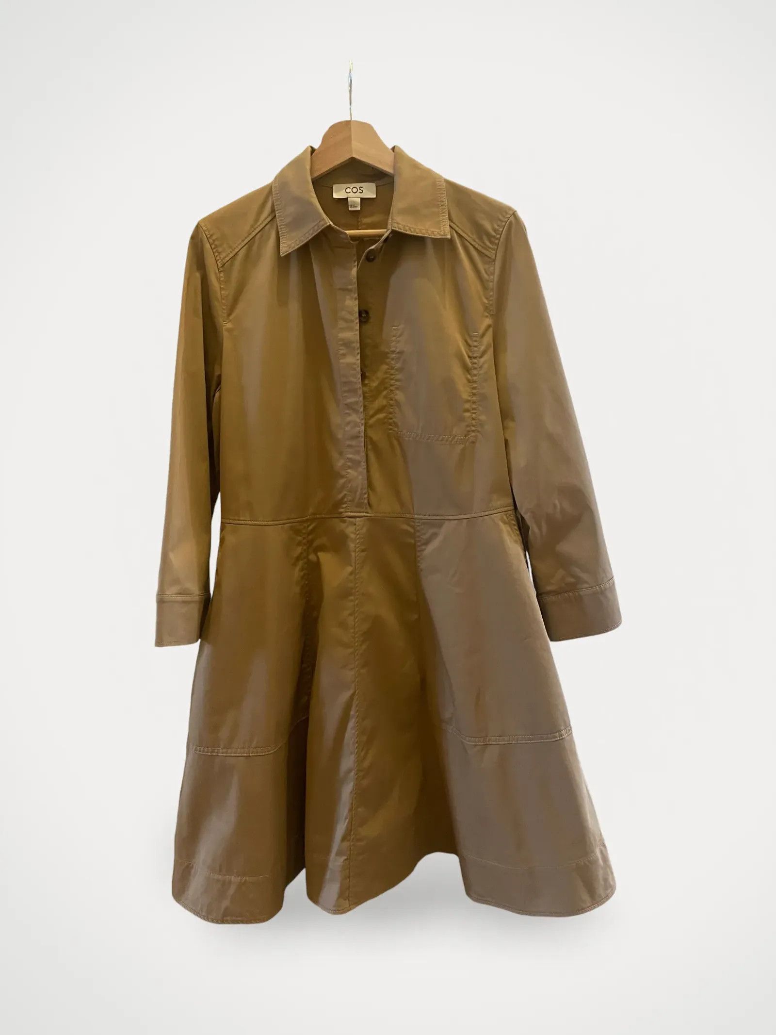 Cos Cos Citron utility shirt dress Dress Size XS / US 0-2 / IT 36-38 - 2 Thumbnail