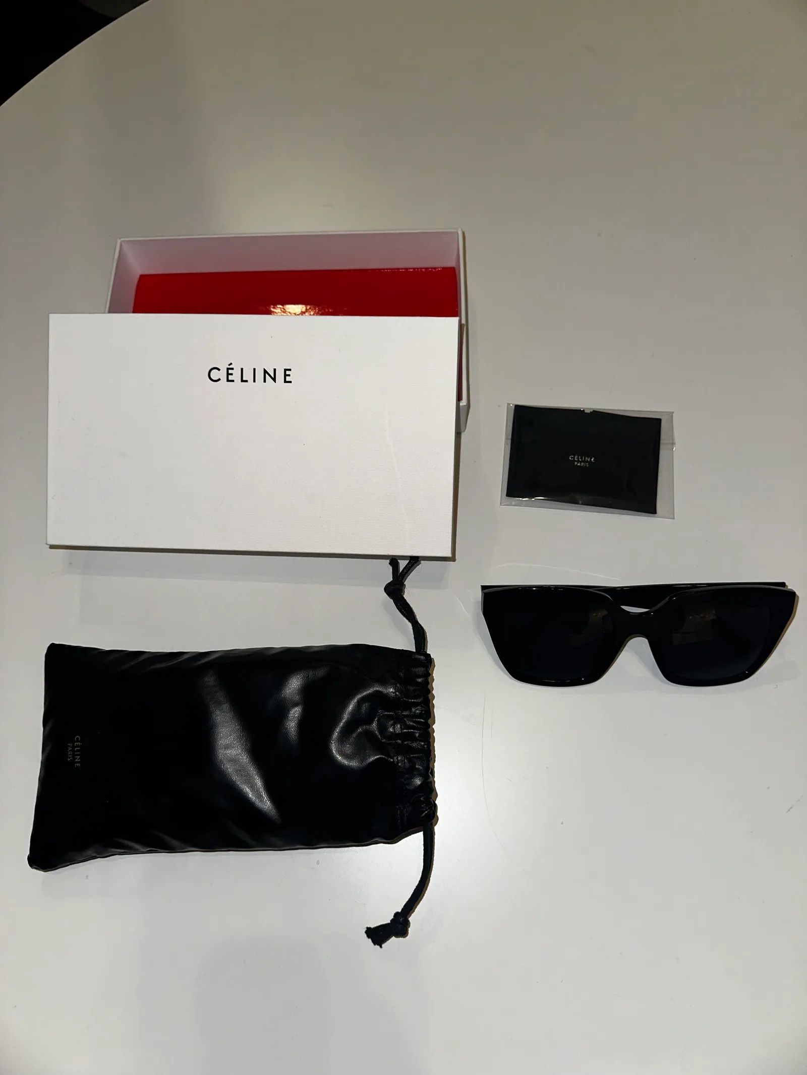 Celine Celine Celine Monochroms CL40198F01A56 Sunglasses Size ONE SIZE - 3 Thumbnail
