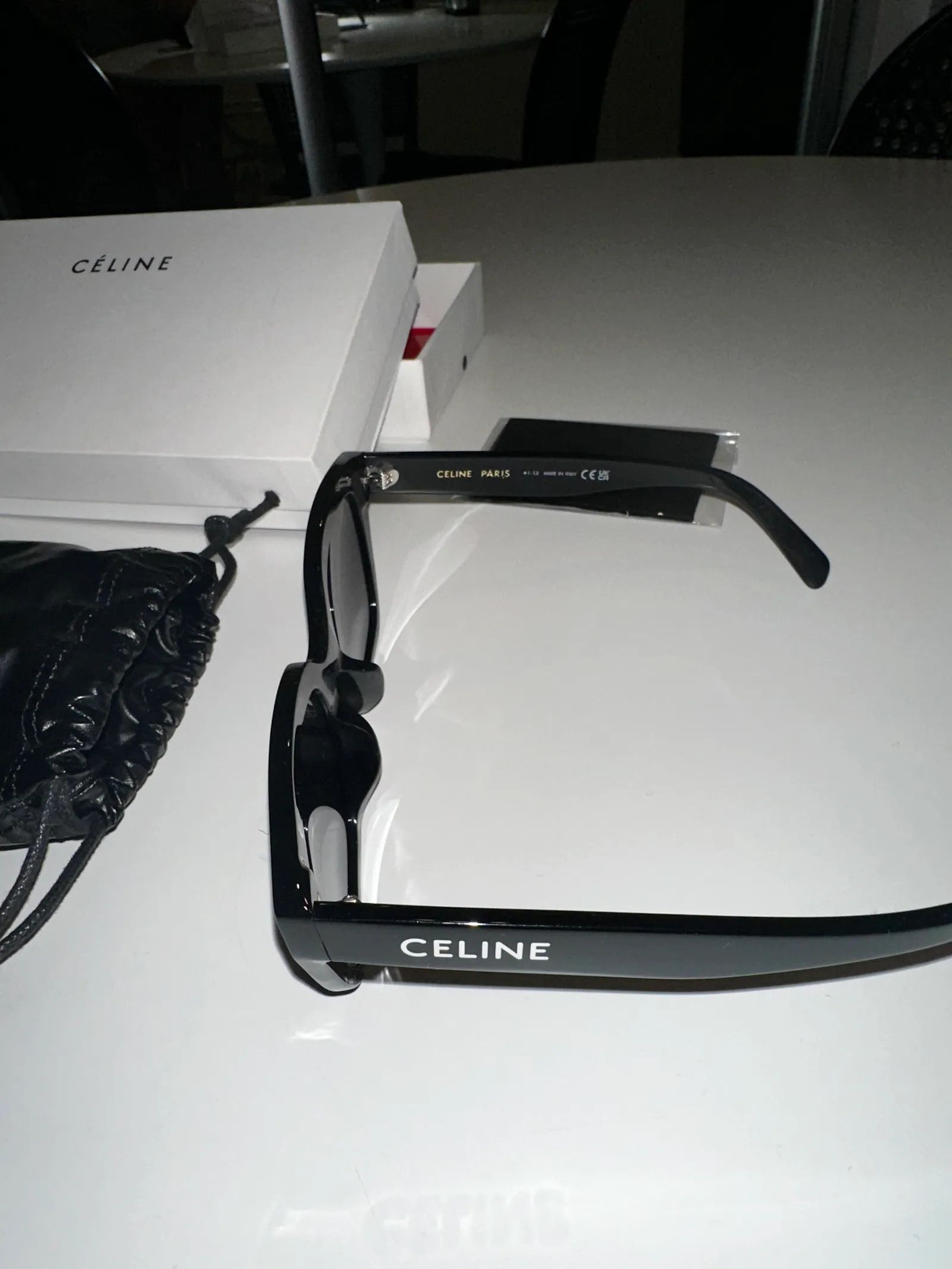 Celine Celine Celine Monochroms CL40198F01A56 Sunglasses Size ONE SIZE - 5 Thumbnail