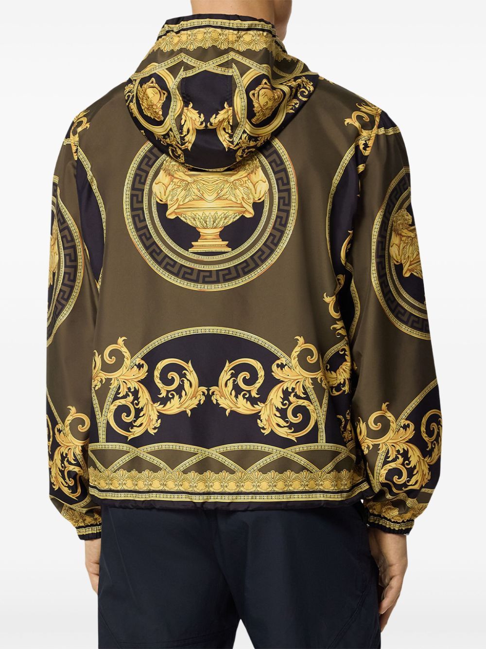 Versace BAROCCO PRINT TECHNICAL FABRIC BLOUSON Size US S / EU 44-46 / 1 - 3 Thumbnail