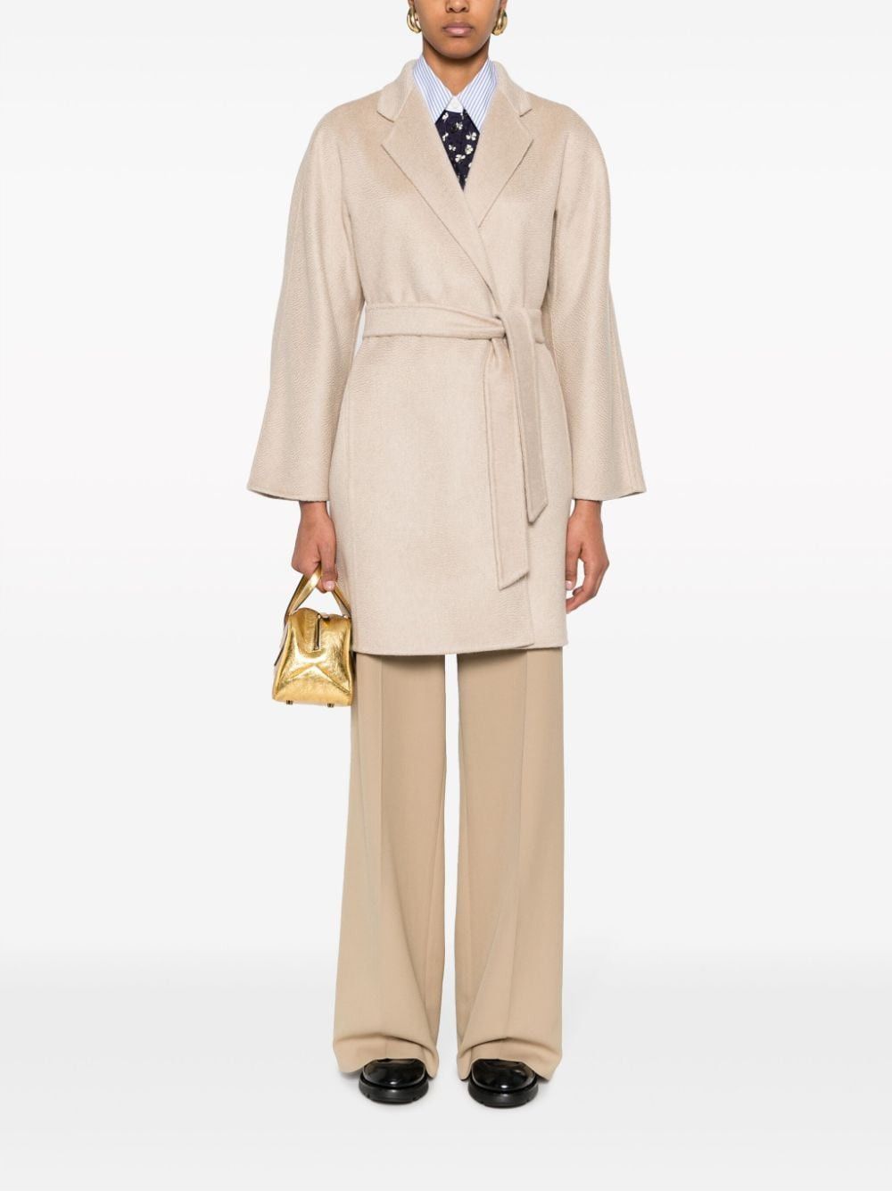 Max Mara CASHMERE DOUBLE-BREASTED COAT Size S / US 4 / IT 40 - 4 Thumbnail
