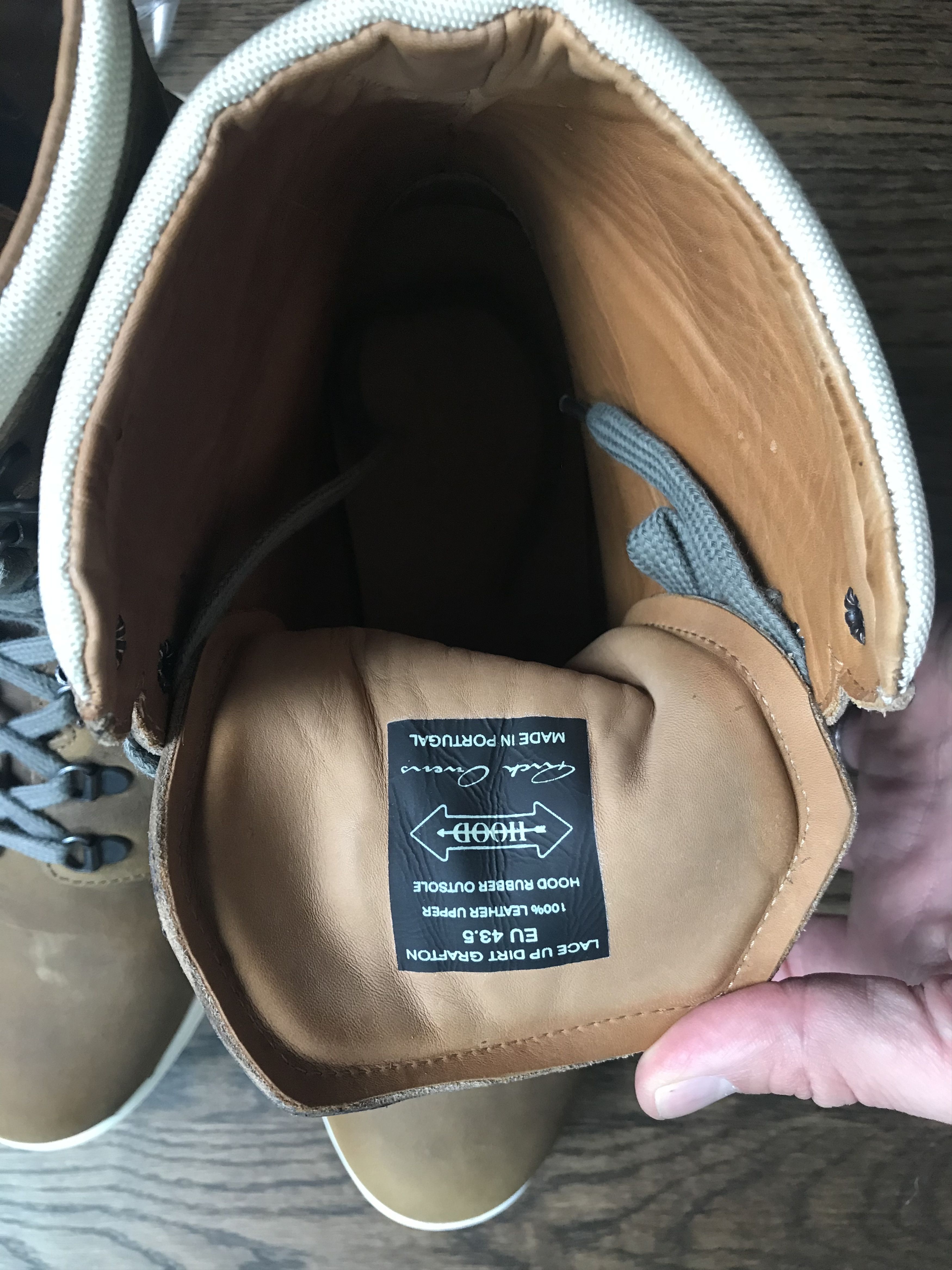 Rick Owens Rick Owens X Hood Rubber 'Dirt Grafton' | Grailed