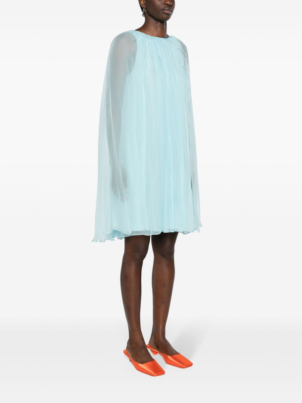 Max Mara SILK MIDI DRESS Size S / US 4 / IT 40 - 2 Thumbnail