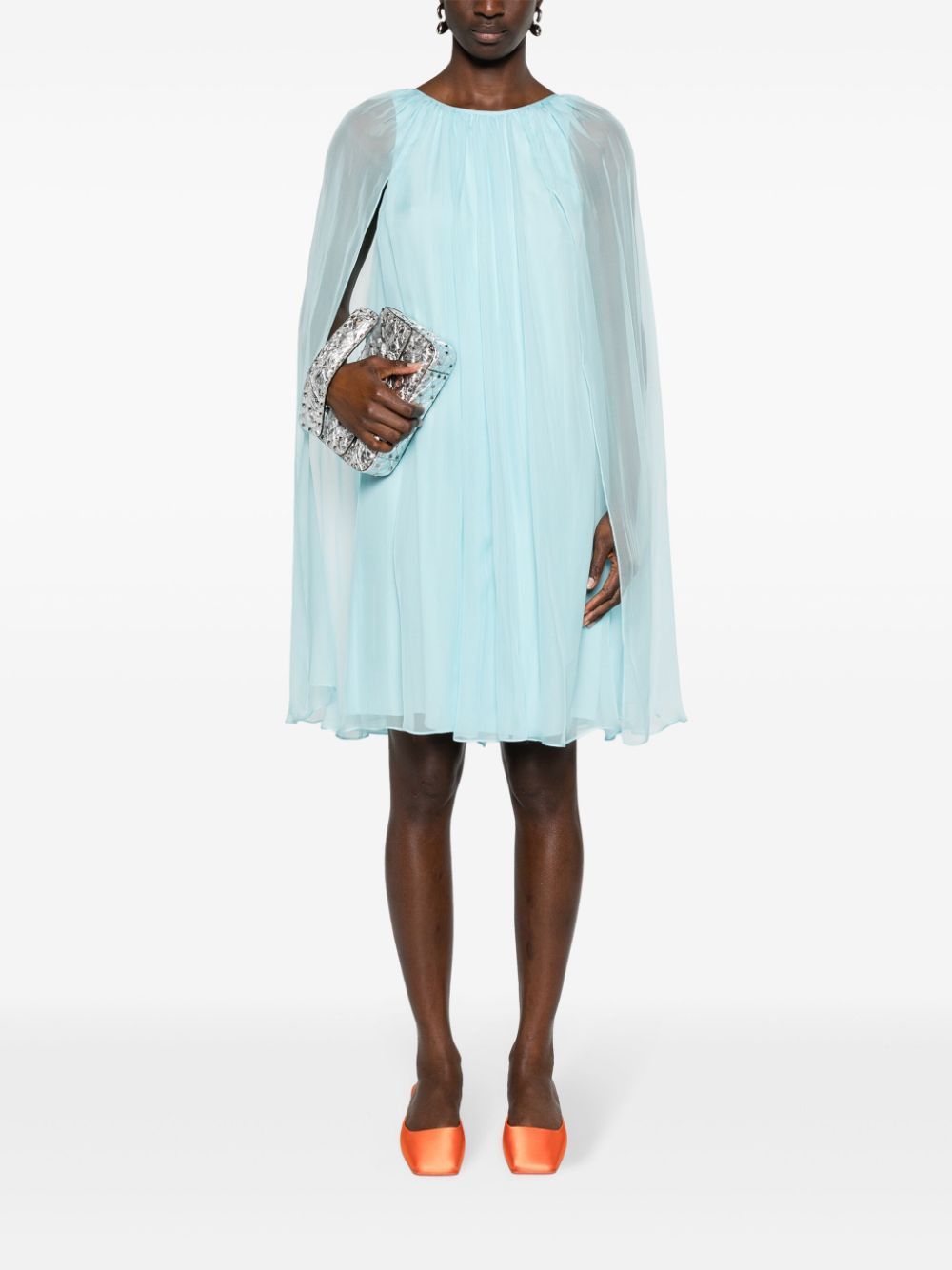 Max Mara SILK MIDI DRESS Size S / US 4 / IT 40 - 5 Thumbnail