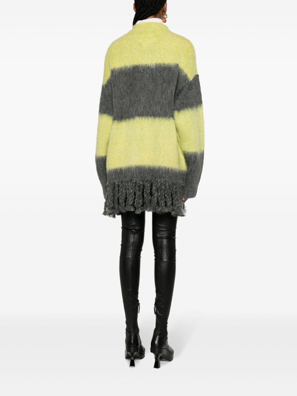 Etro STRIPED WOOL BLEND CARDIGAN Size S / US 4 / IT 40 - 2 Thumbnail