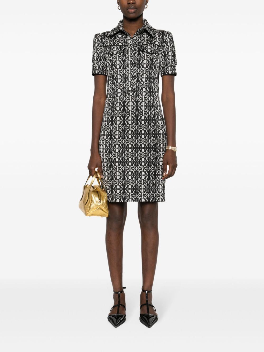 Max Mara PRINTED MIDI DRESS Size S / US 4 / IT 40 - 2 Thumbnail